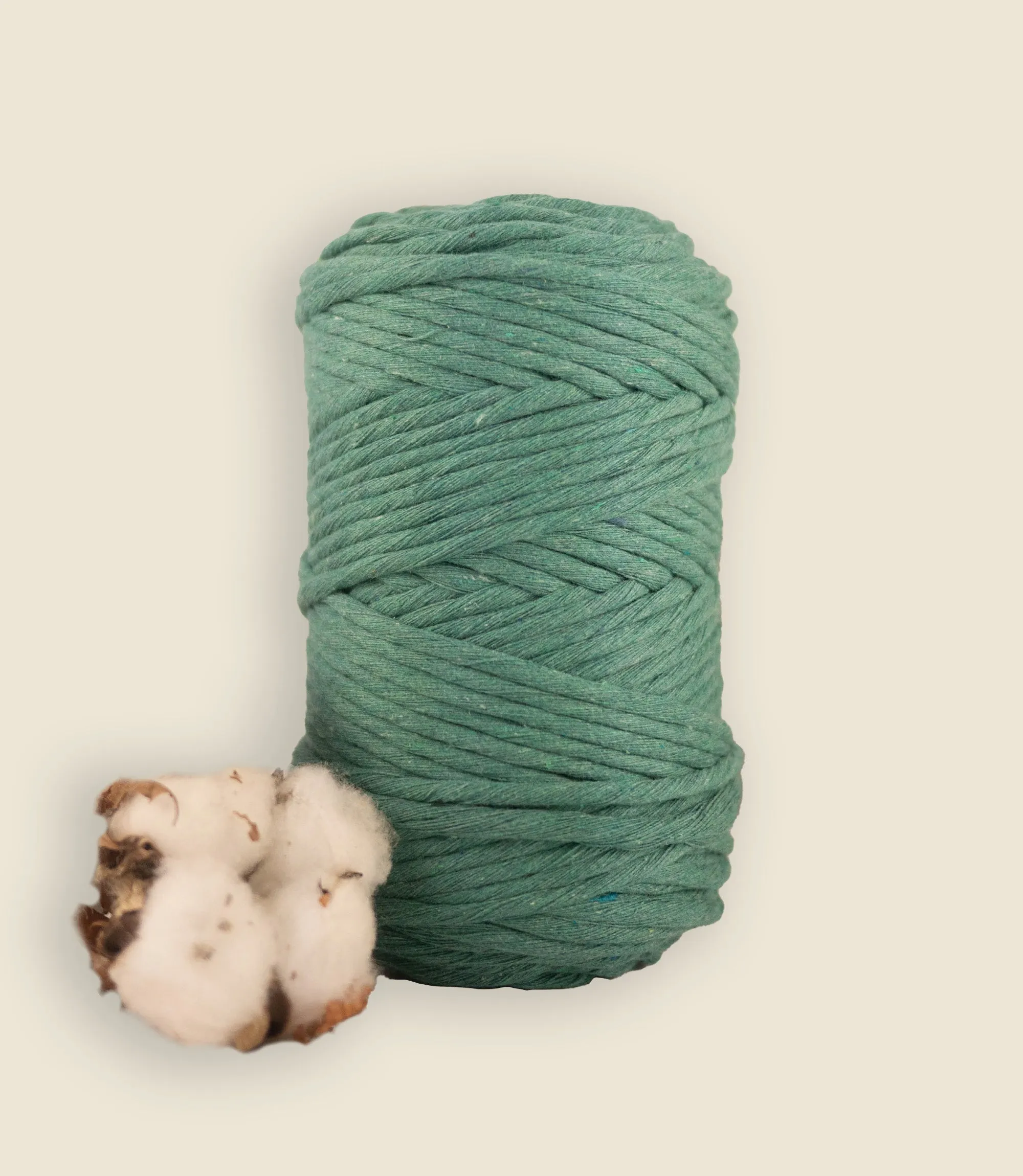 Single strand string, recycled cotton 500 g