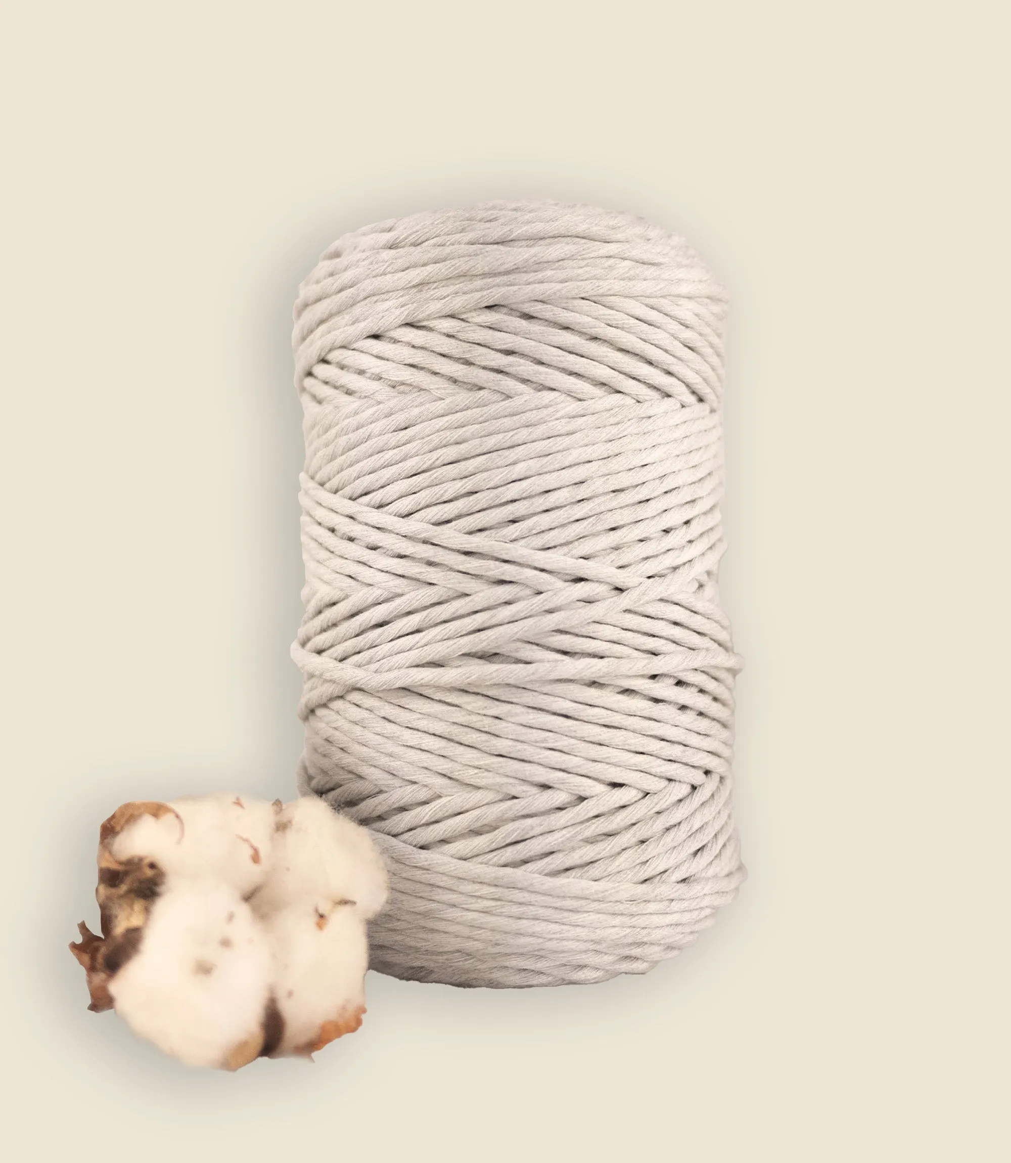 Single strand string, recycled cotton 500 g