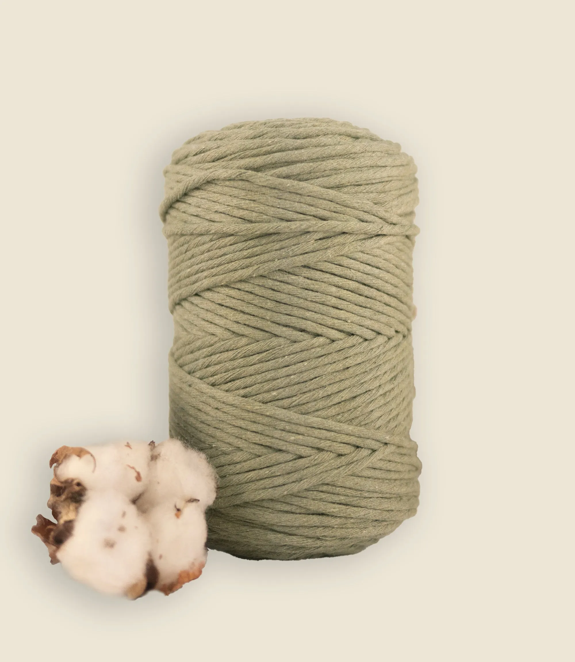 Single strand string, recycled cotton 500 g