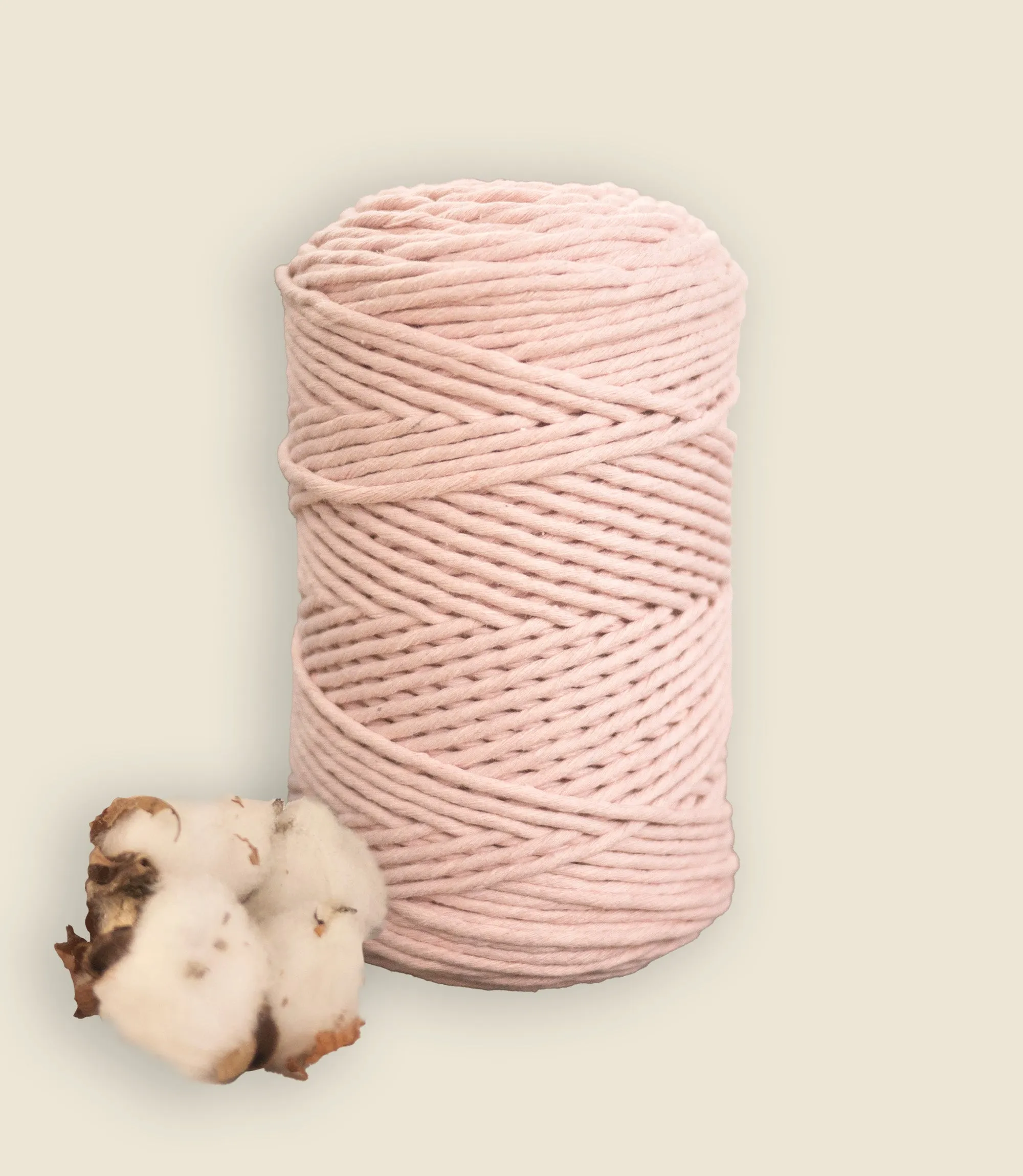 Single strand string, recycled cotton 500 g