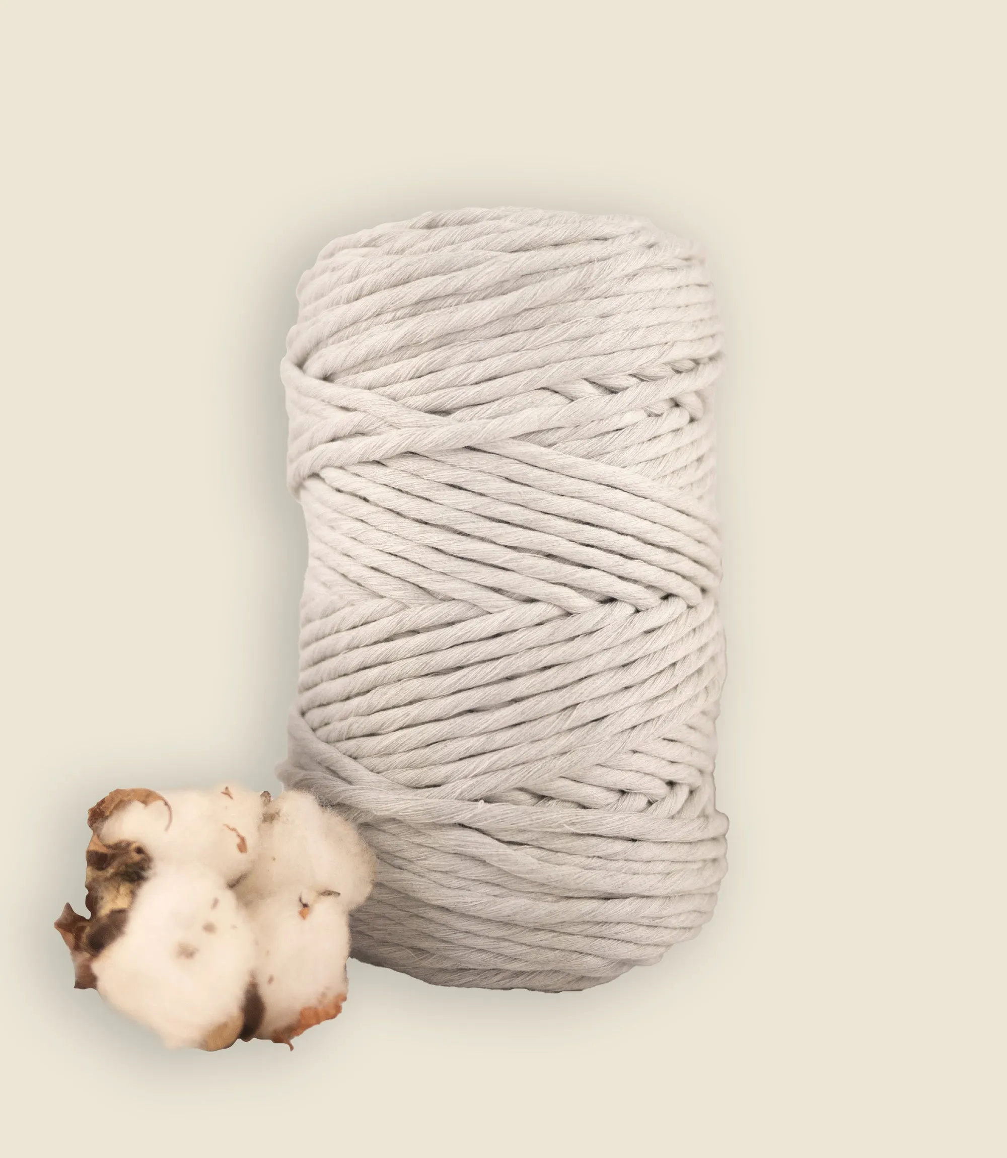 Single strand string, recycled cotton 500 g