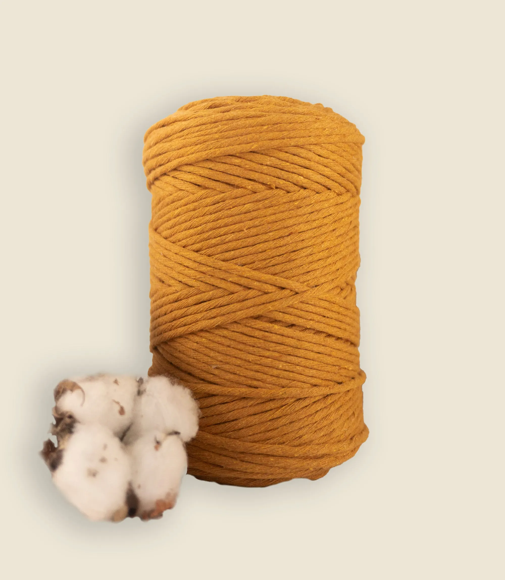 Single strand string, recycled cotton 500 g