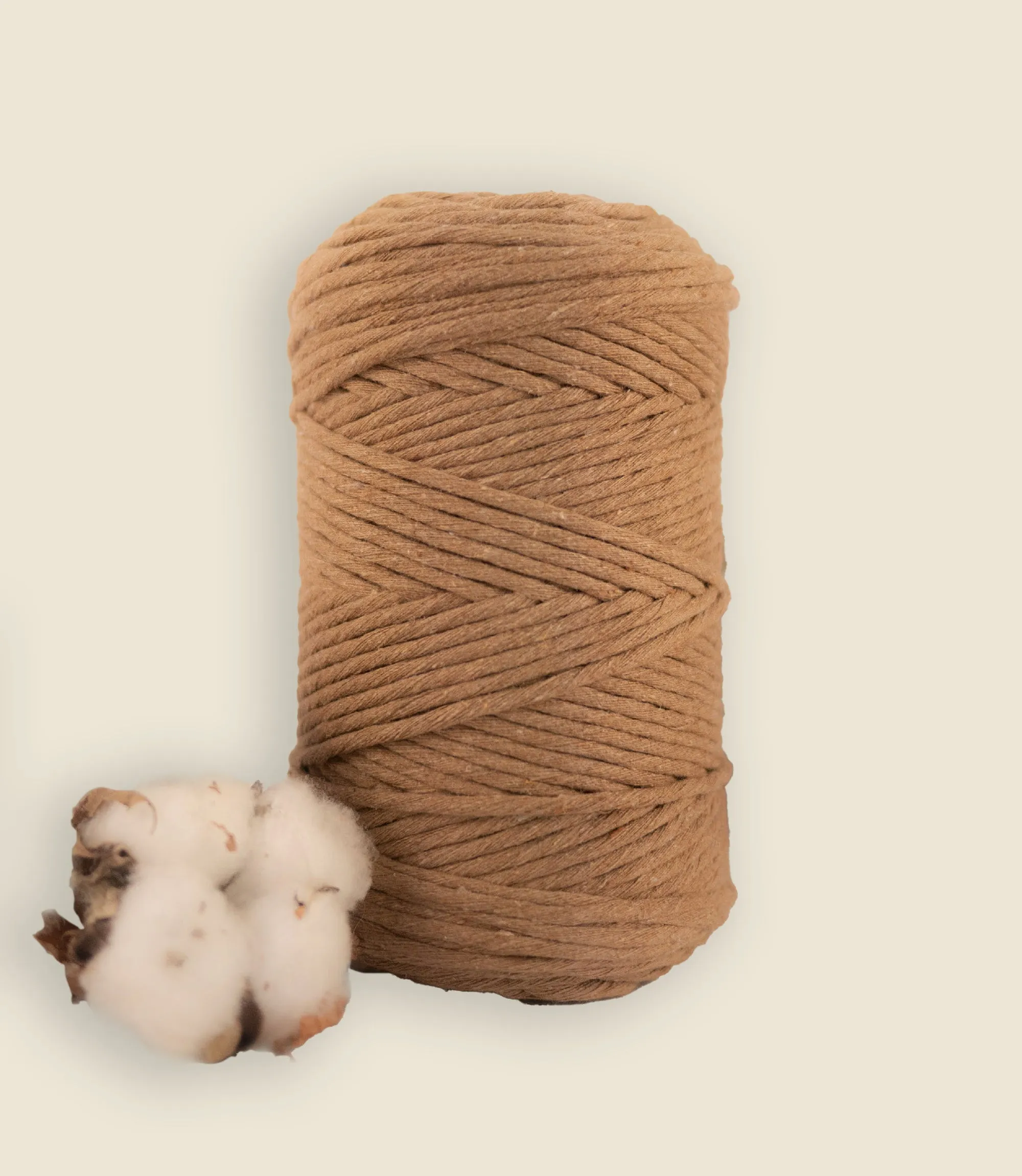 Single strand string, recycled cotton 500 g