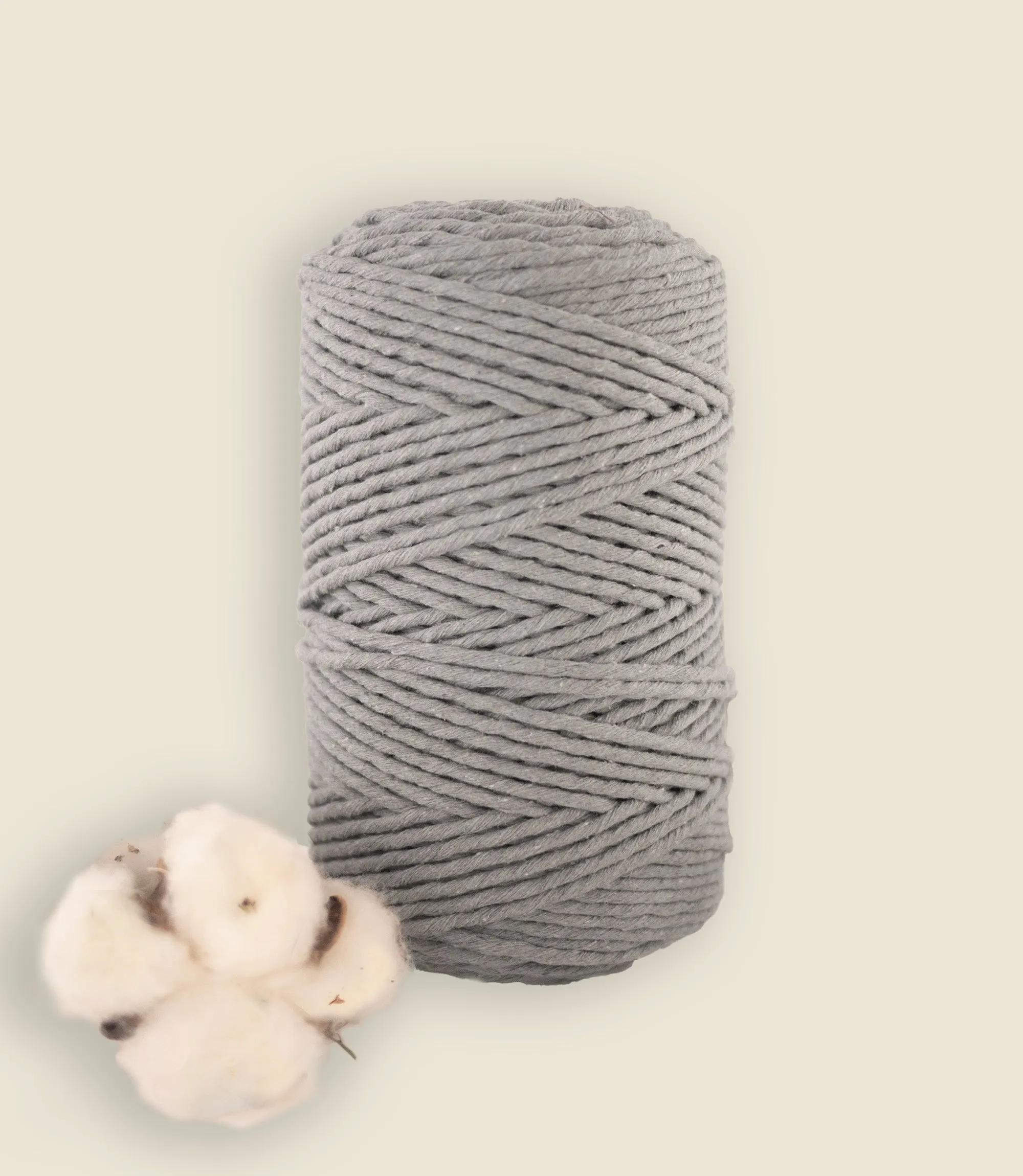 Single strand string, recycled cotton 500 g