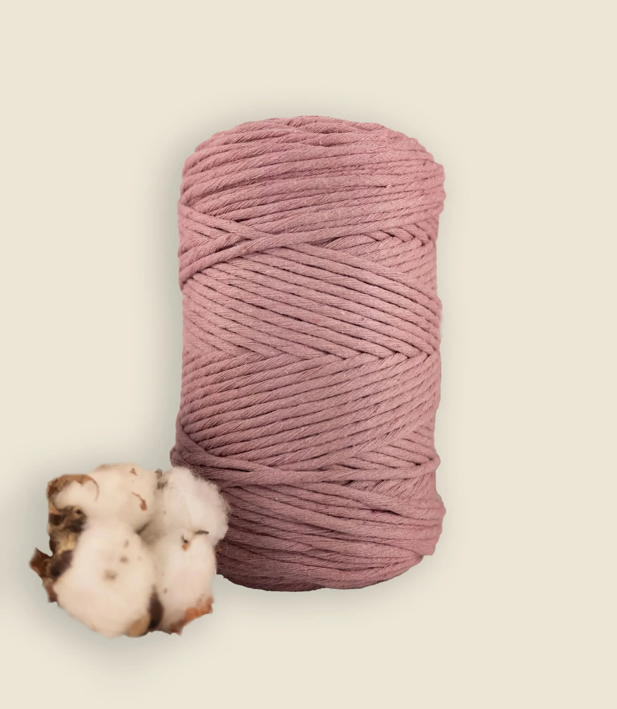Single strand string, recycled cotton 500 g