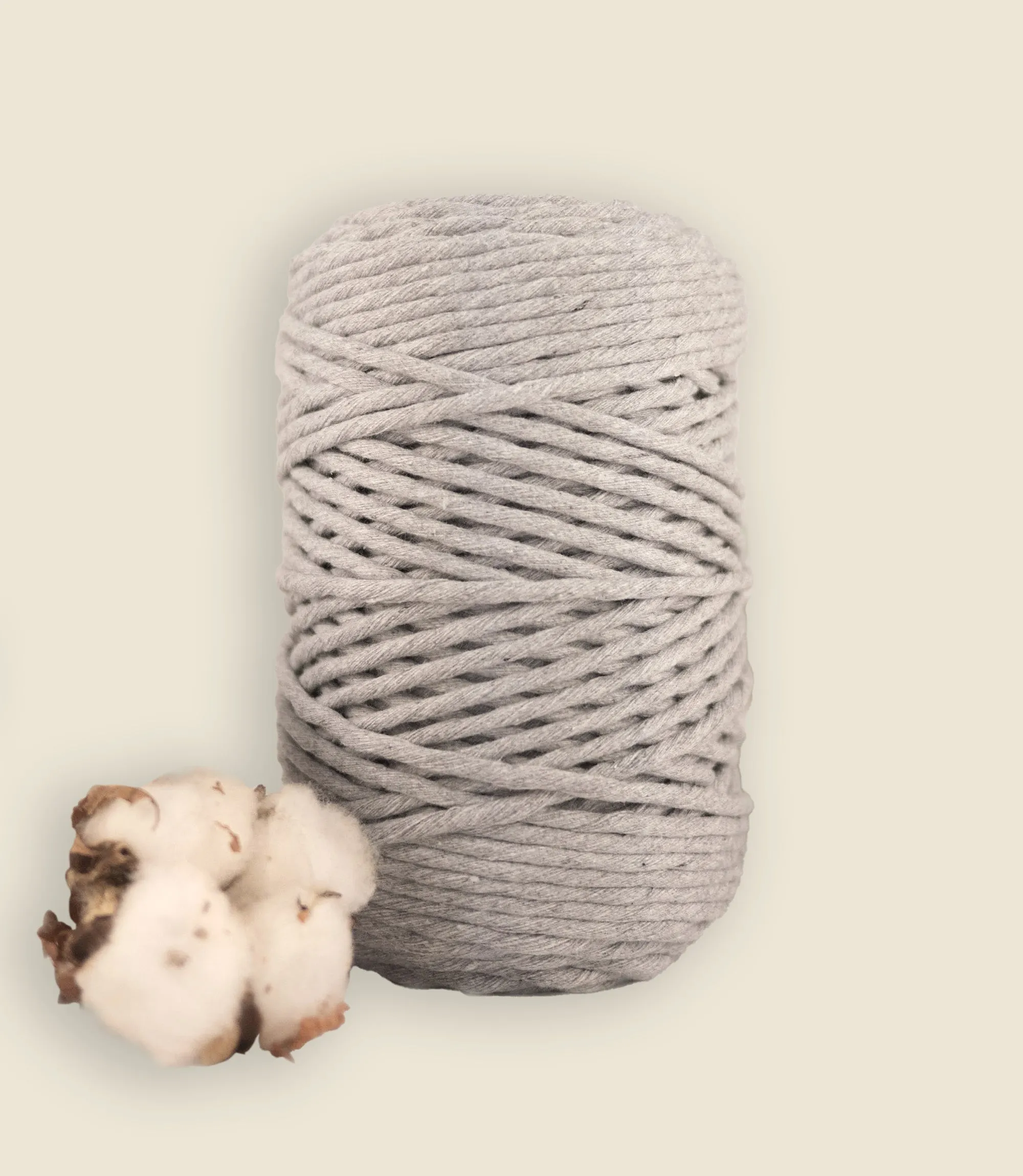 Single strand string, recycled cotton 500 g