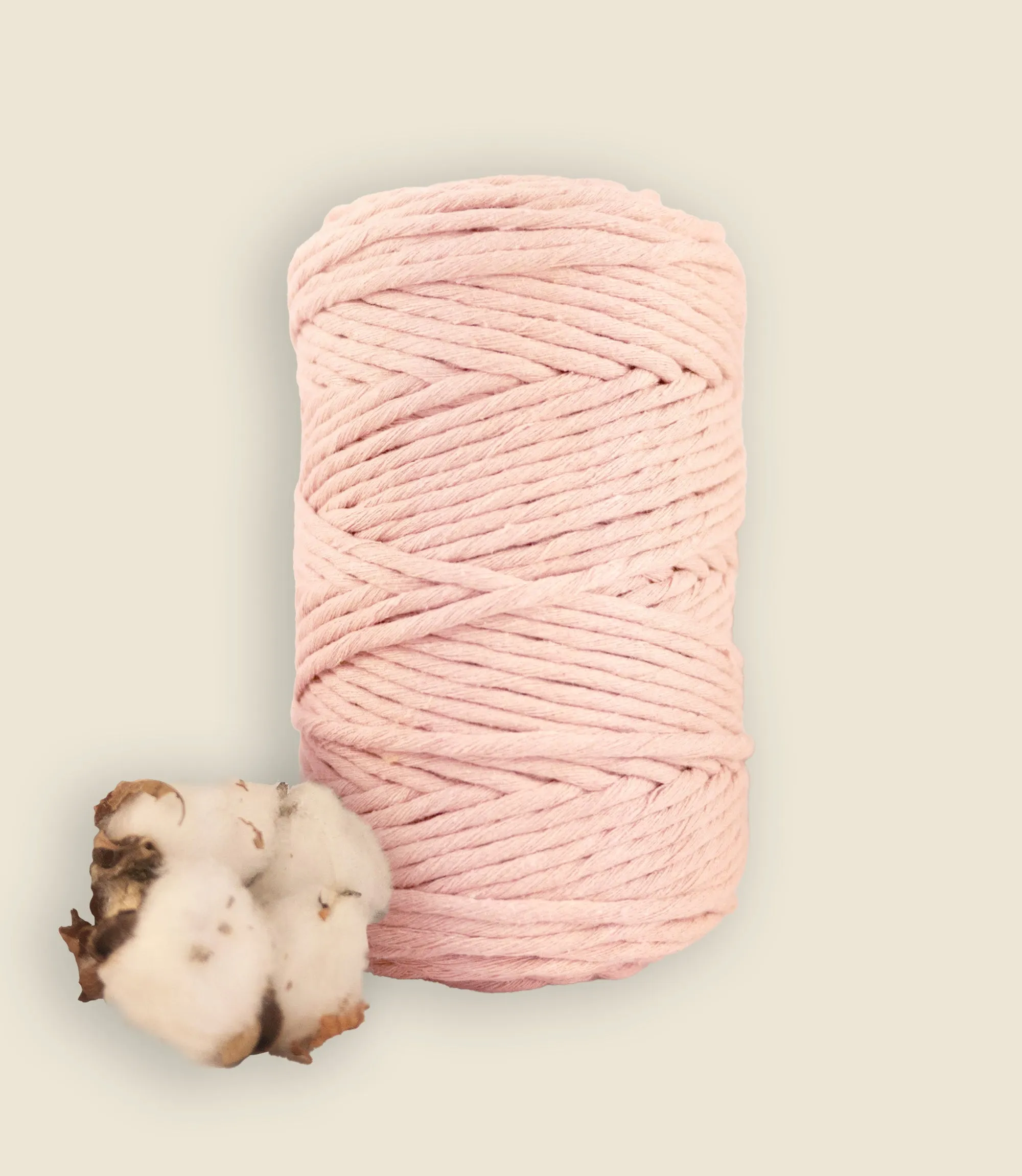 Single strand string, recycled cotton 500 g