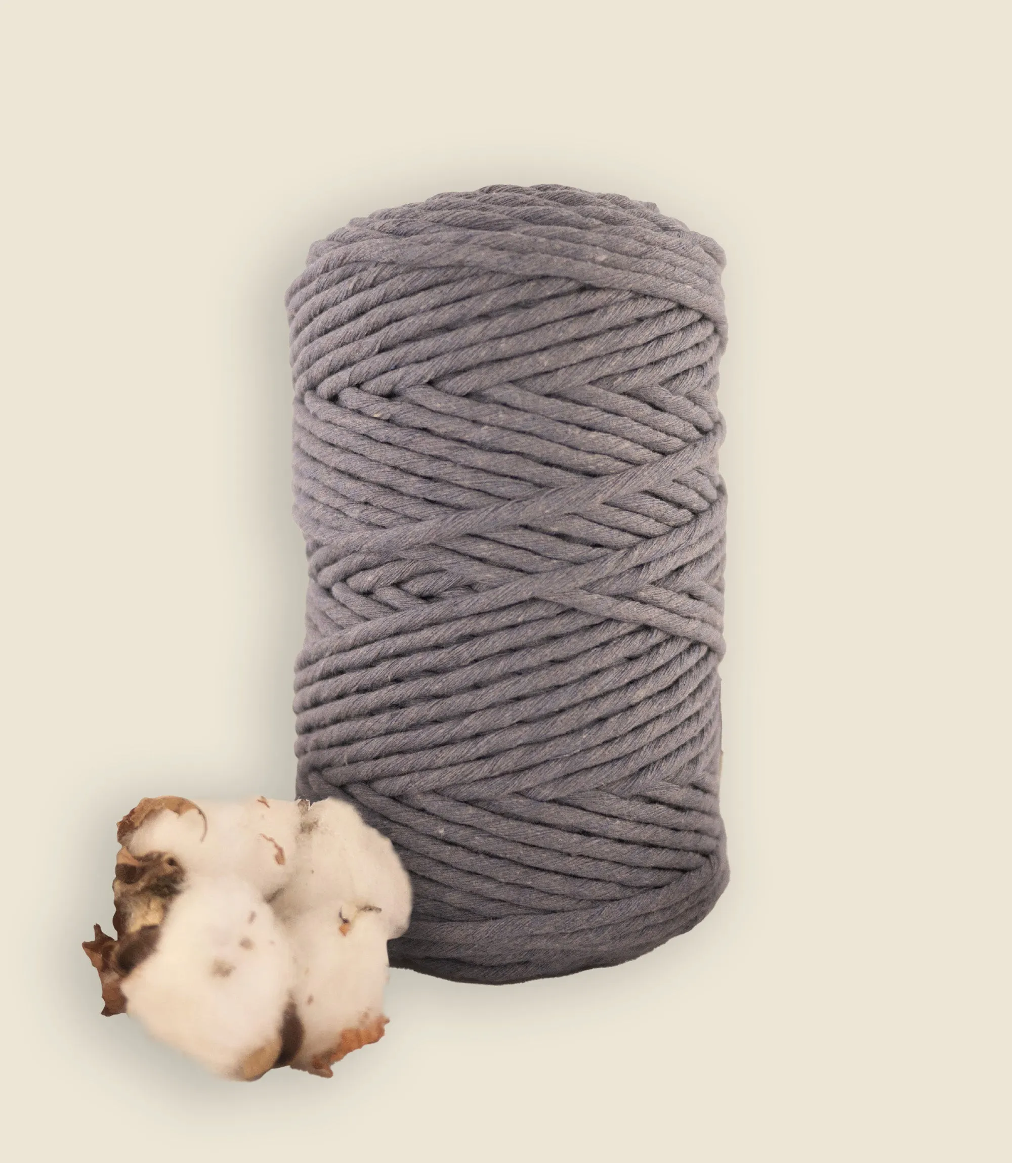 Single strand string, recycled cotton 500 g