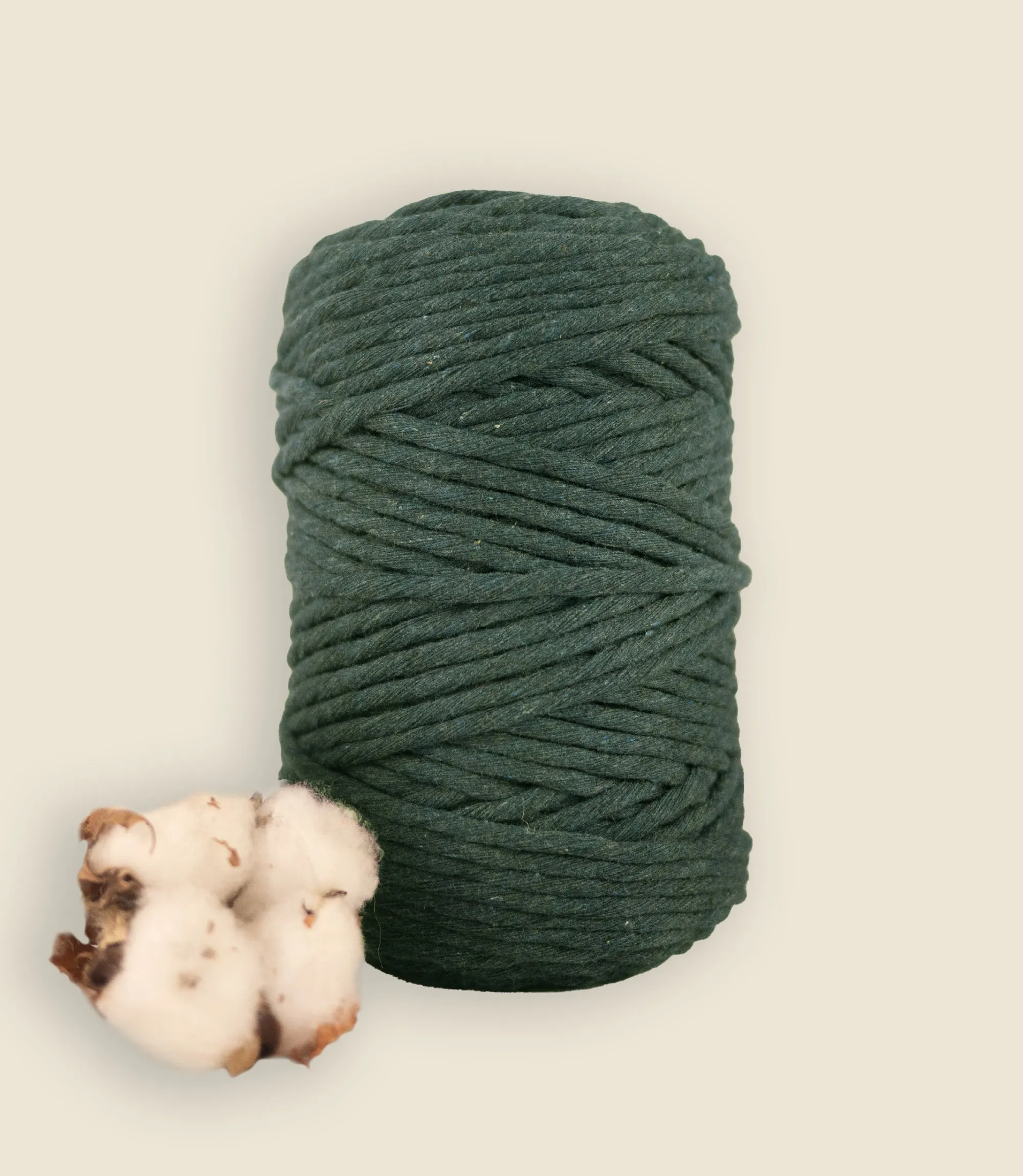 Single strand string, recycled cotton 500 g