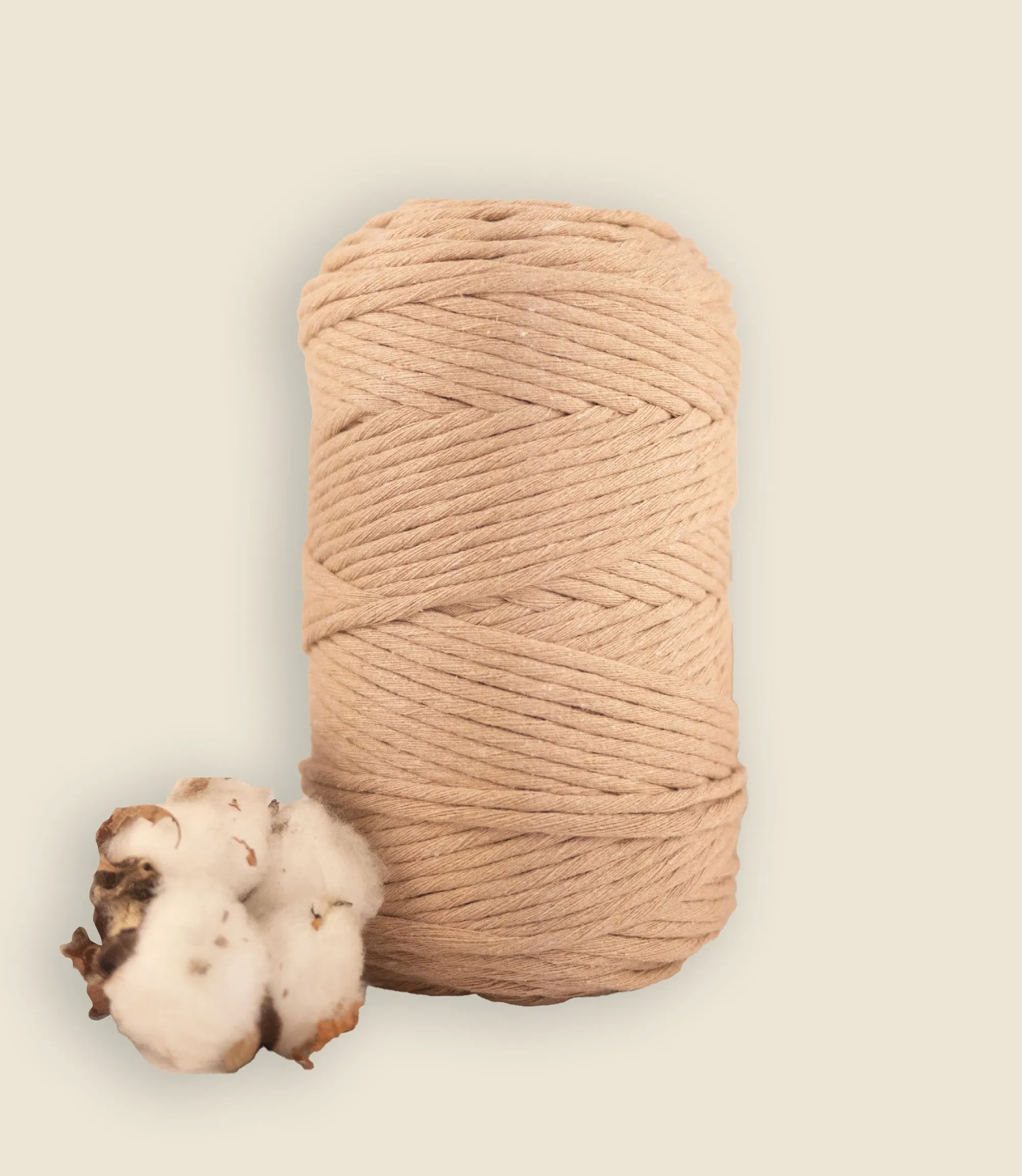 Single strand string, recycled cotton 500 g