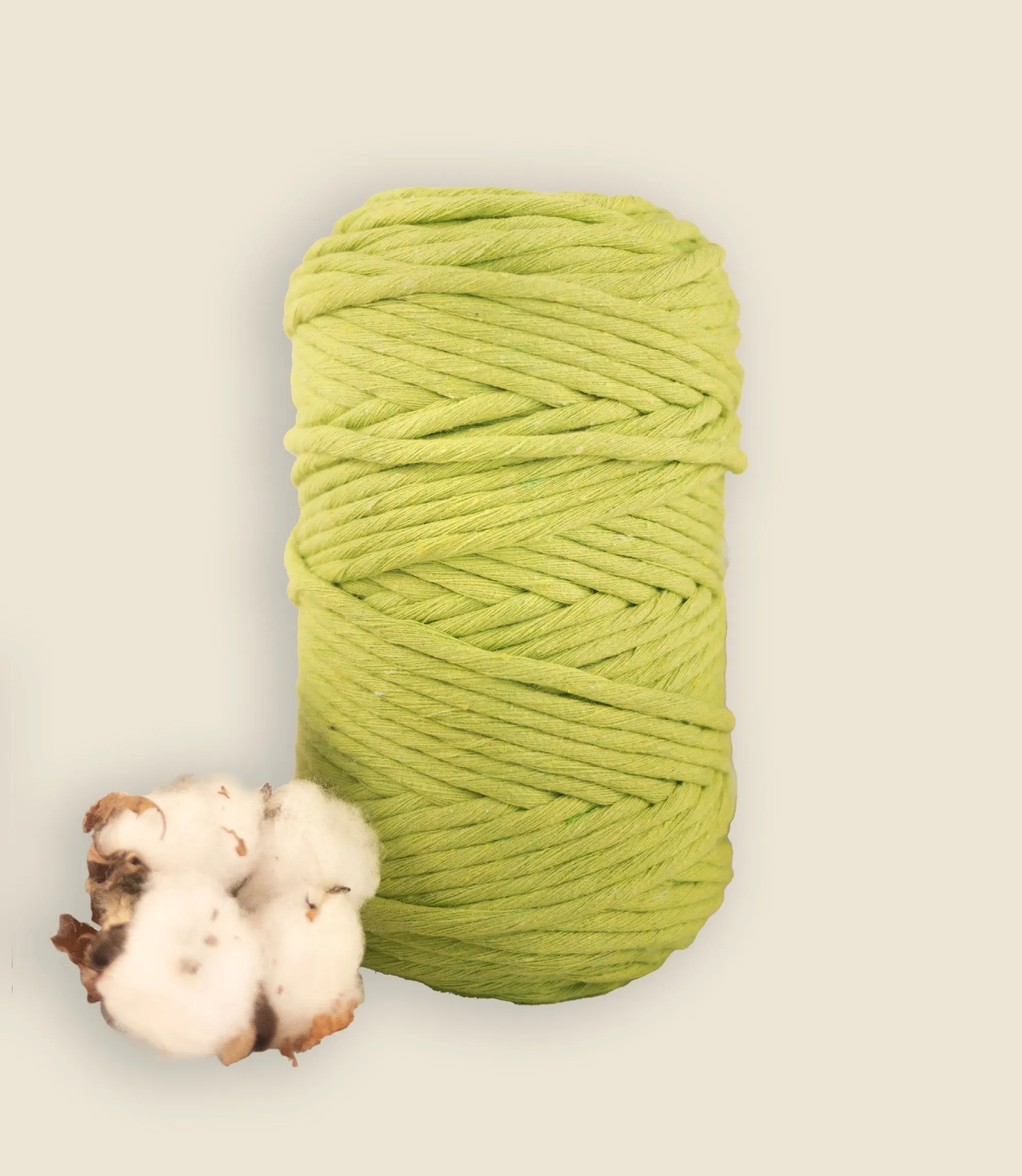 Single strand string, recycled cotton 500 g