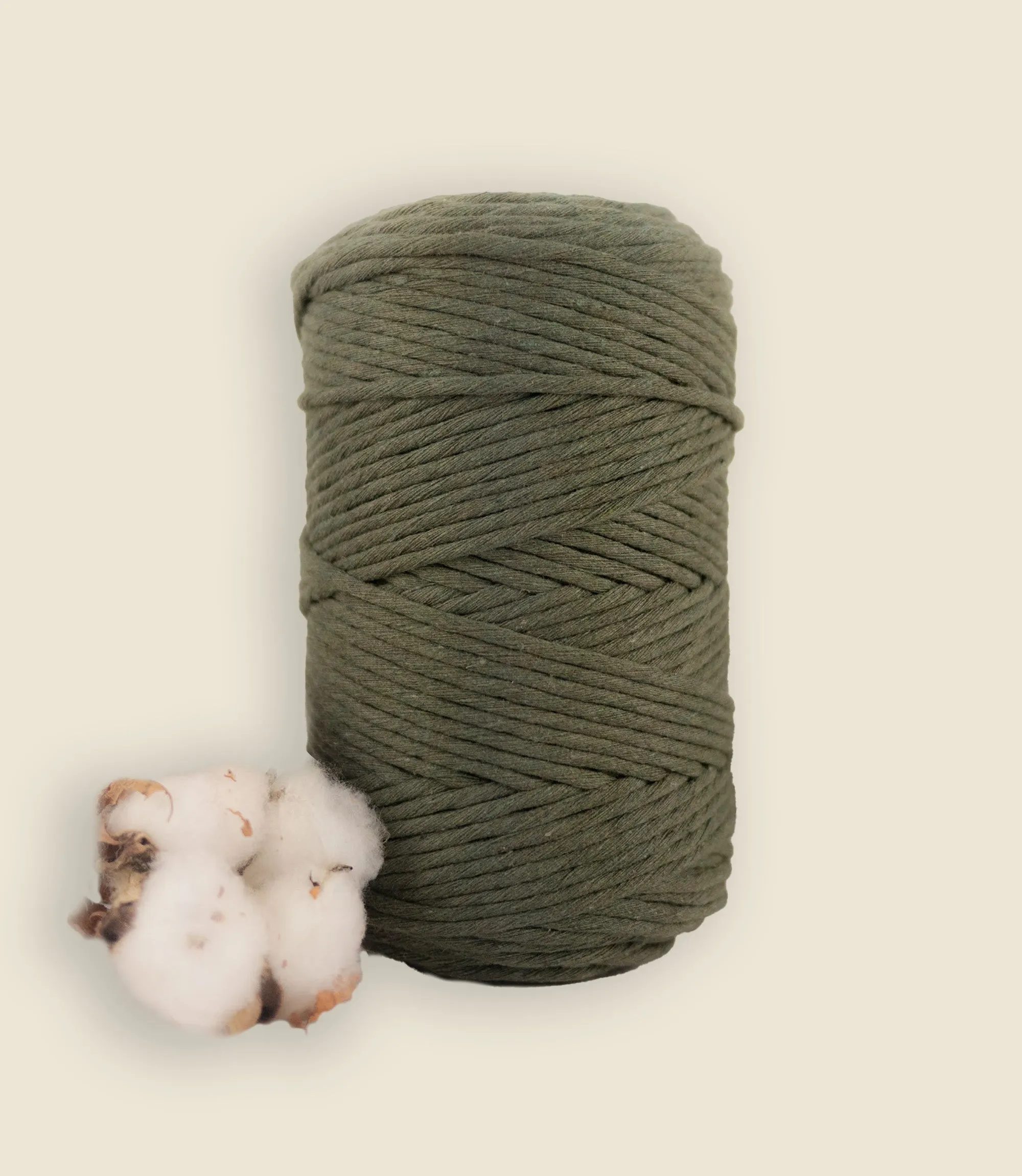 Single strand string, recycled cotton 500 g
