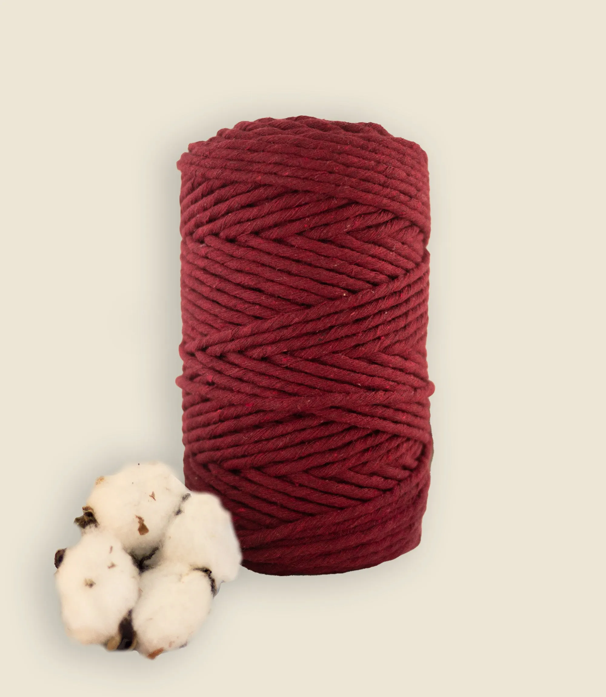 Single strand string, recycled cotton 500 g