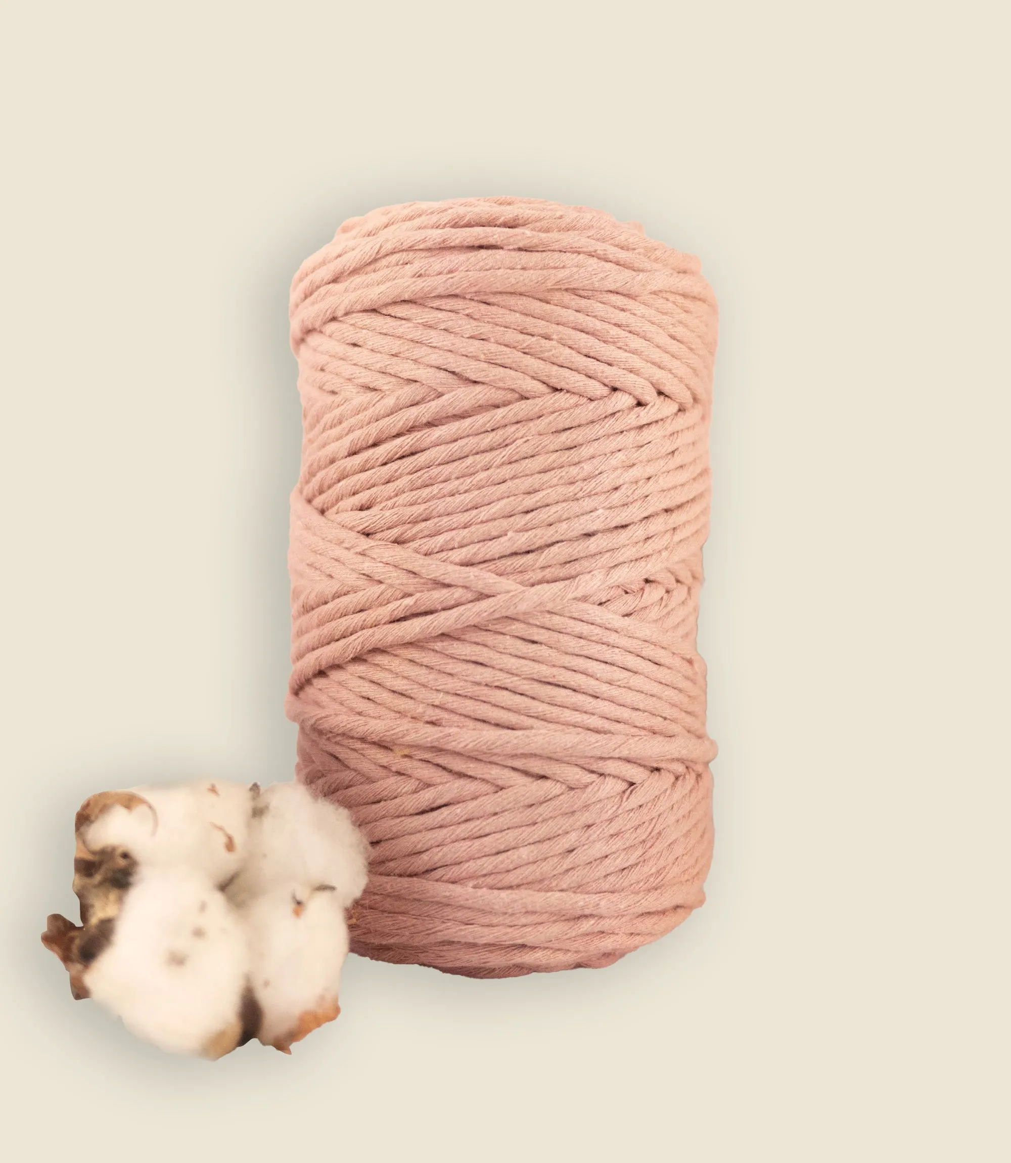 Single strand string, recycled cotton 500 g