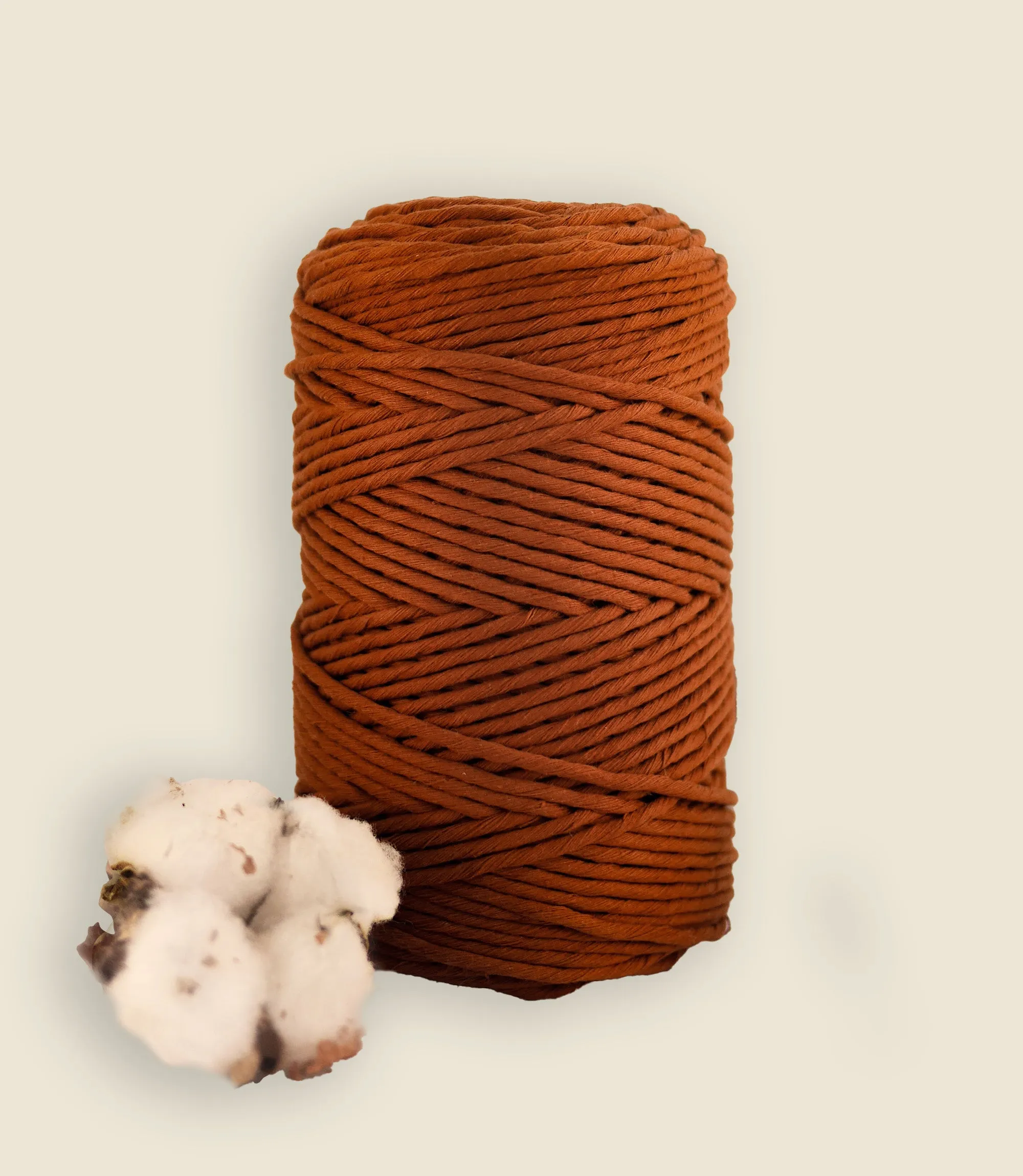 Single strand string, recycled cotton 500 g