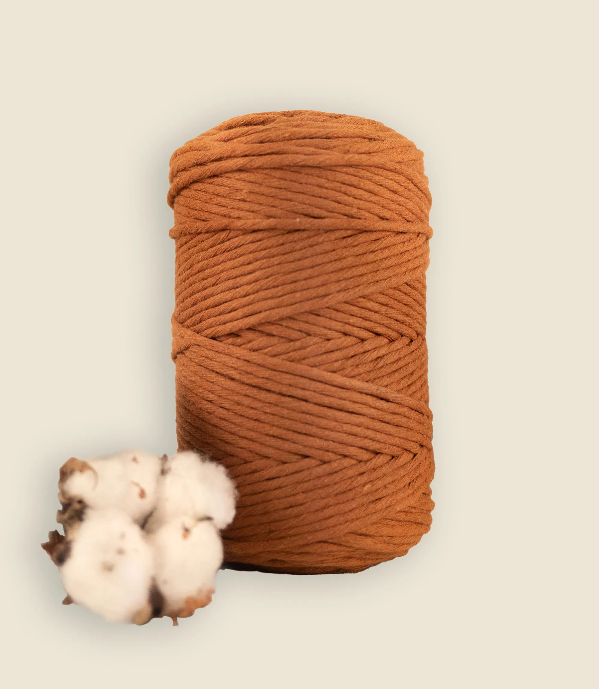 Single strand string, recycled cotton 500 g