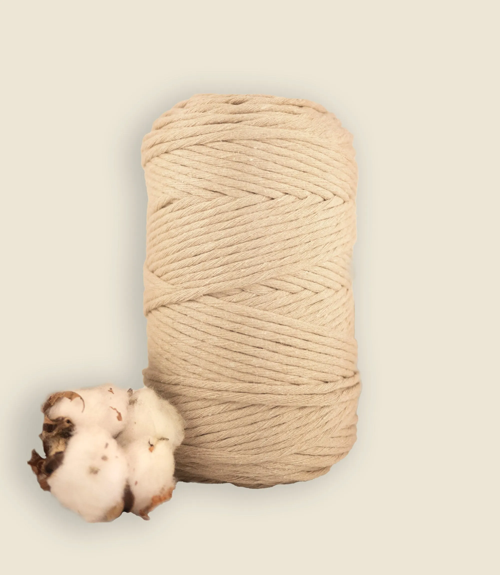 Single strand string, recycled cotton 500 g
