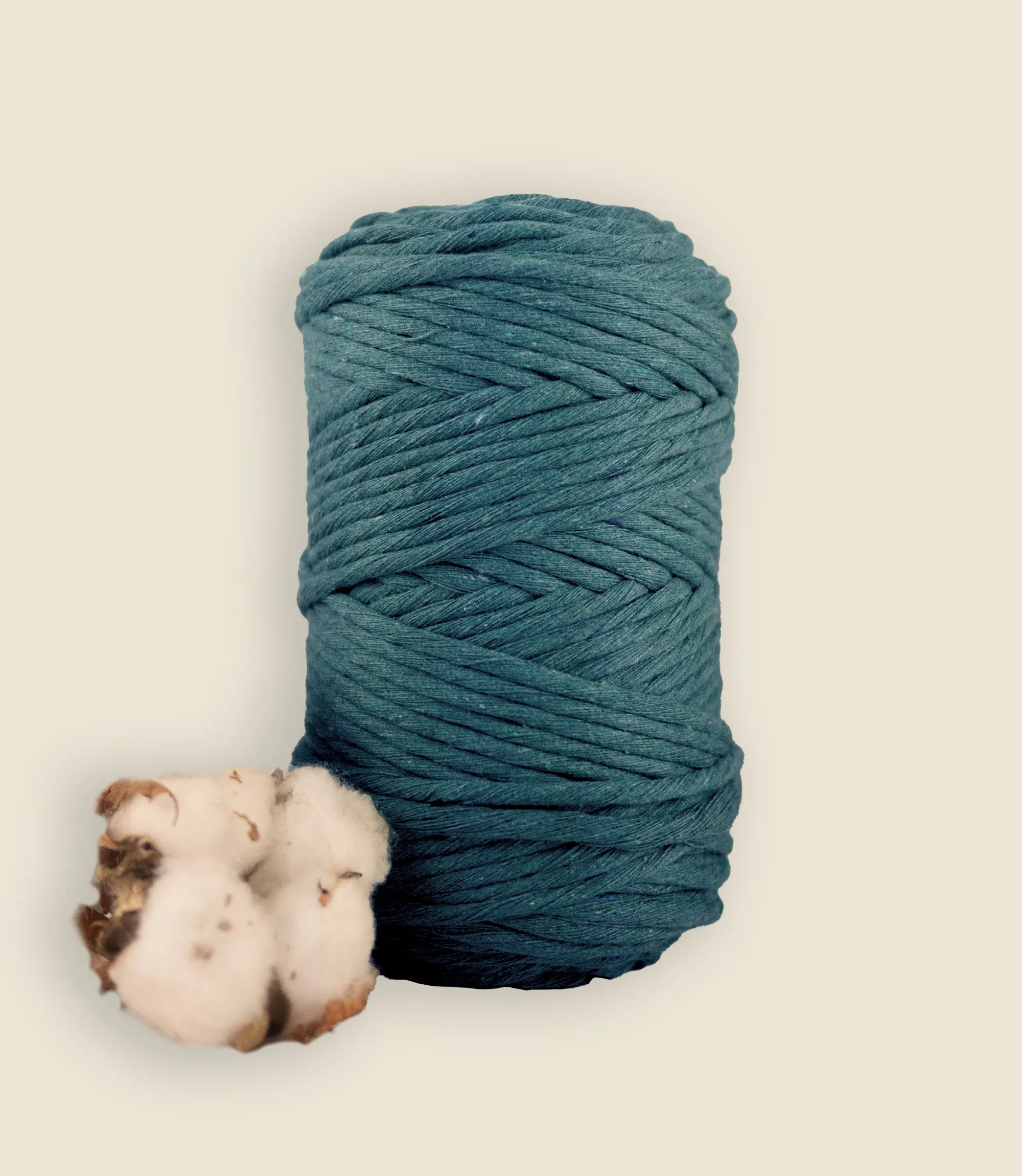 Single strand string, recycled cotton 500 g