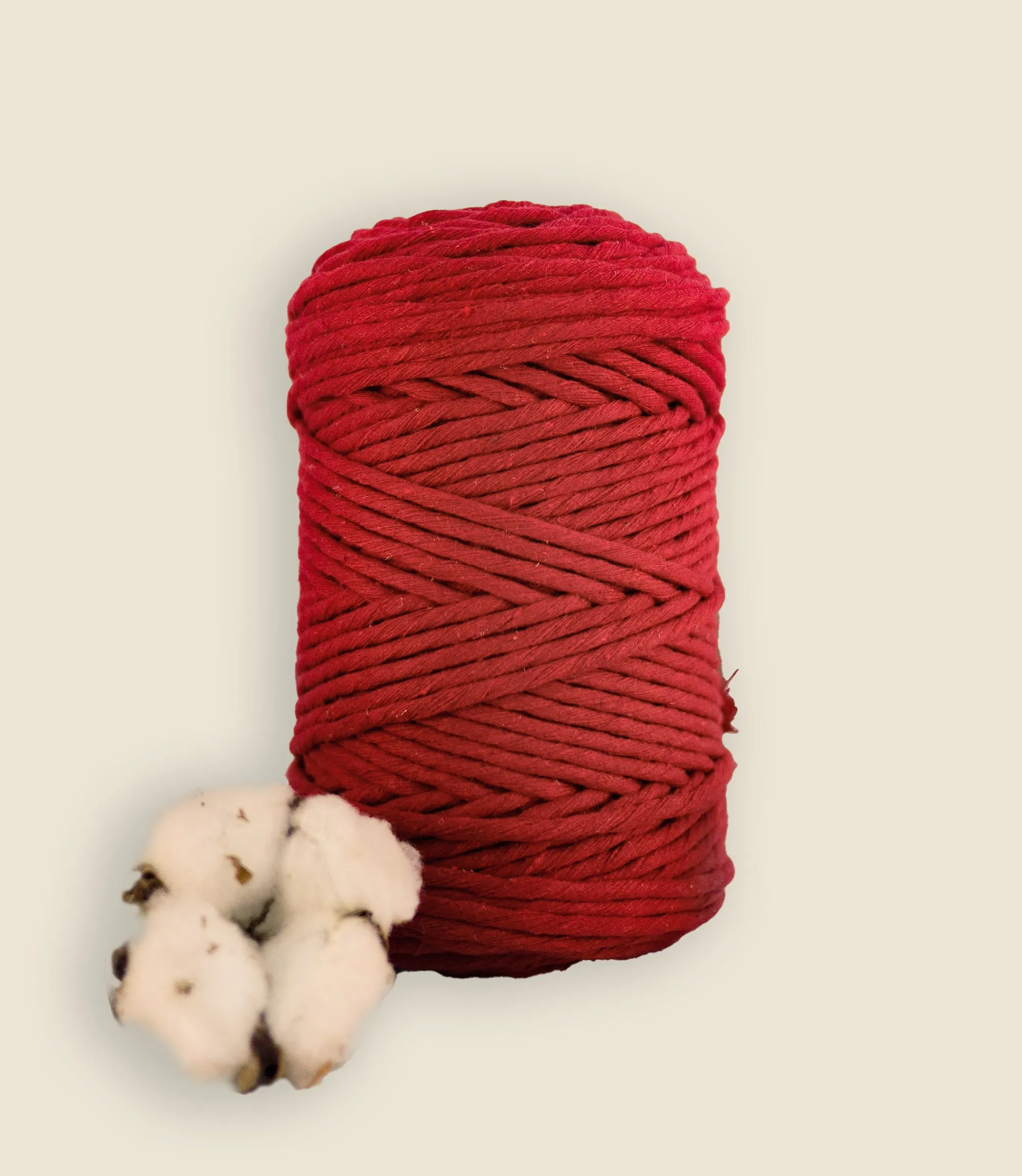 Single strand string, recycled cotton 500 g