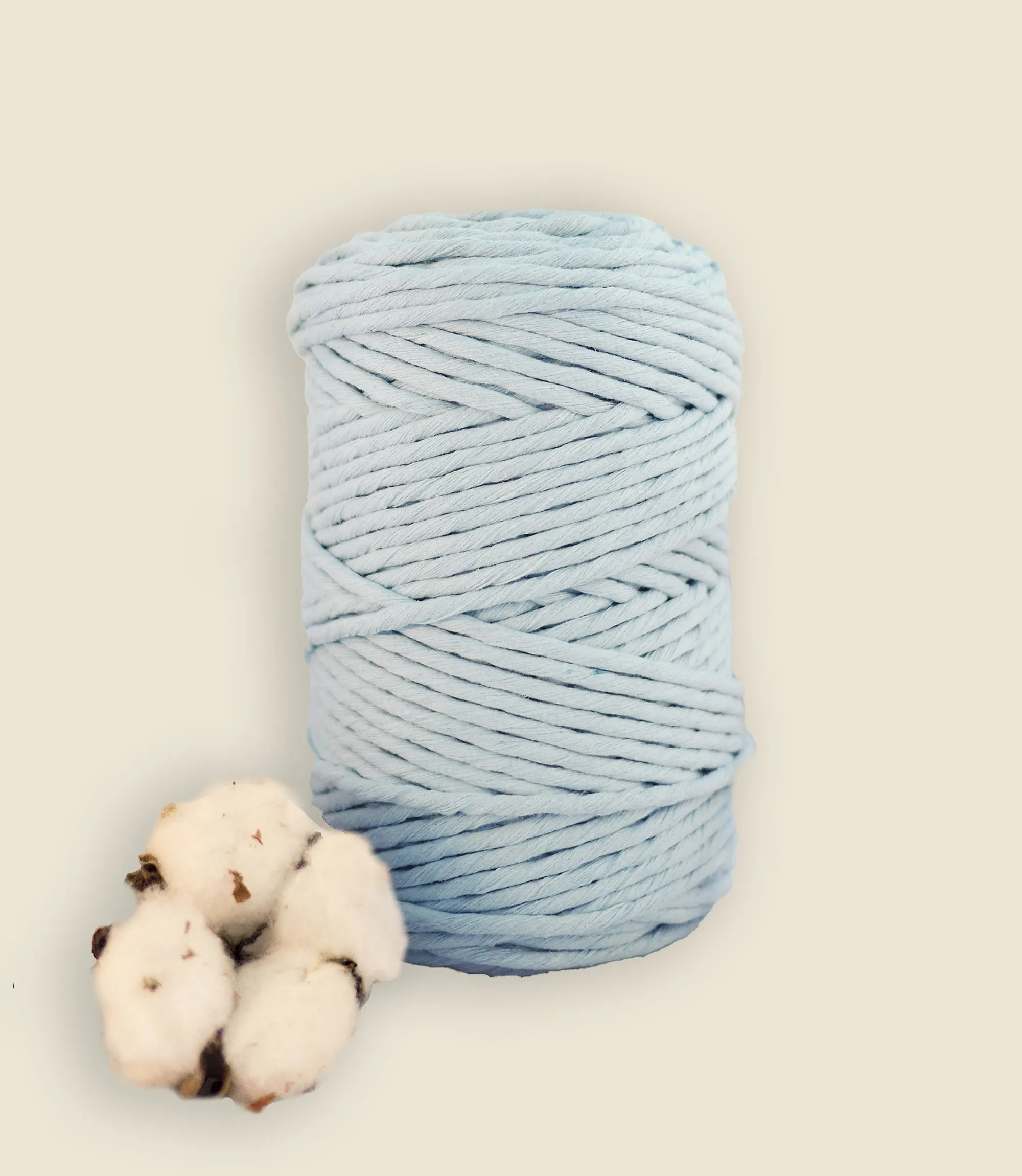 Single strand string, recycled cotton 500 g