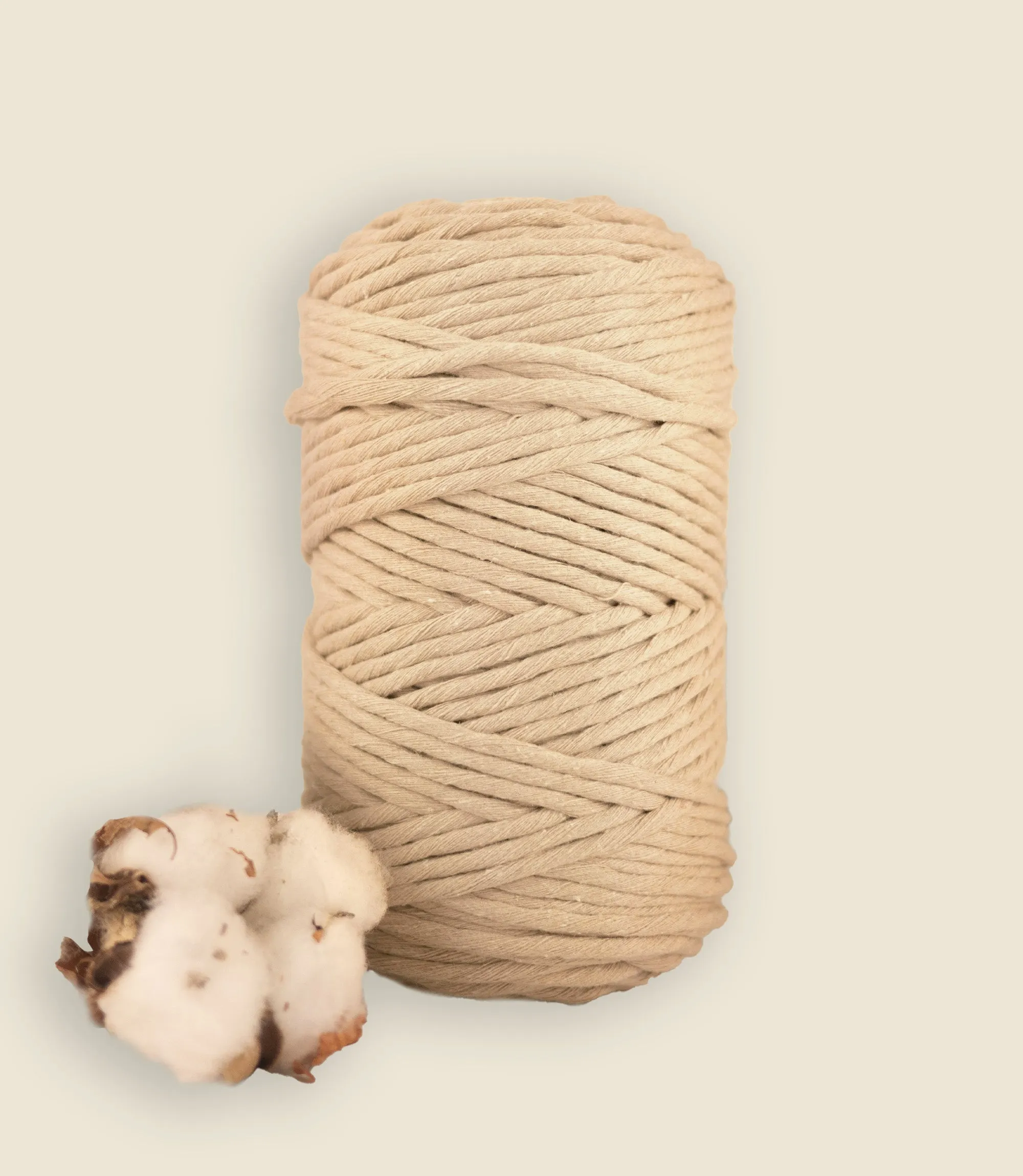 Single strand string, recycled cotton 500 g