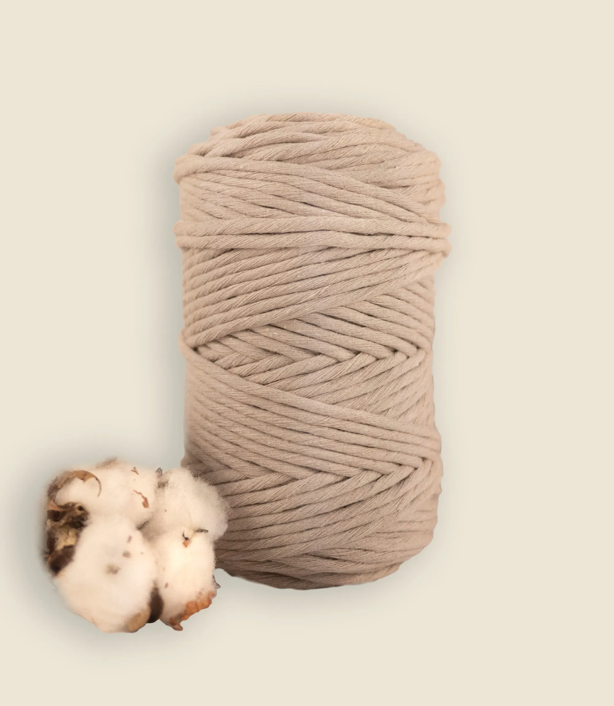 Single strand string, recycled cotton 500 g