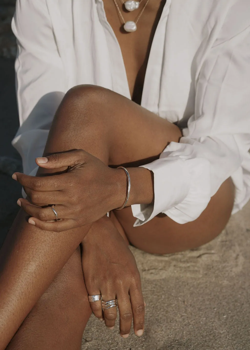 Siren Cuff | Silver
