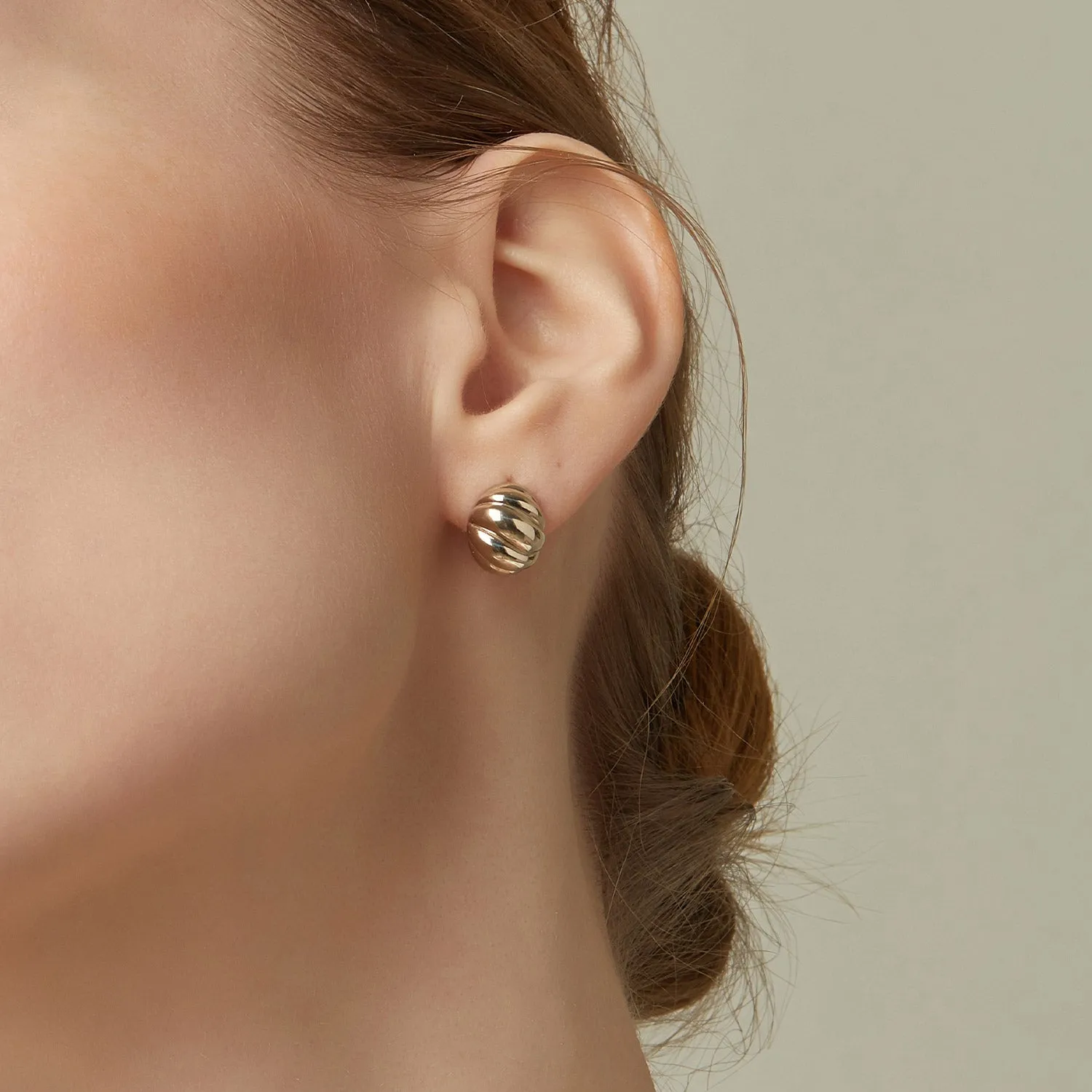Sélection. D Gold Earring JDREN4S51XX