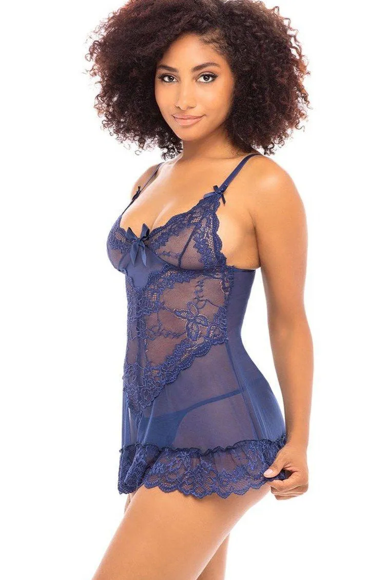 Soft Cup Lace Babydoll