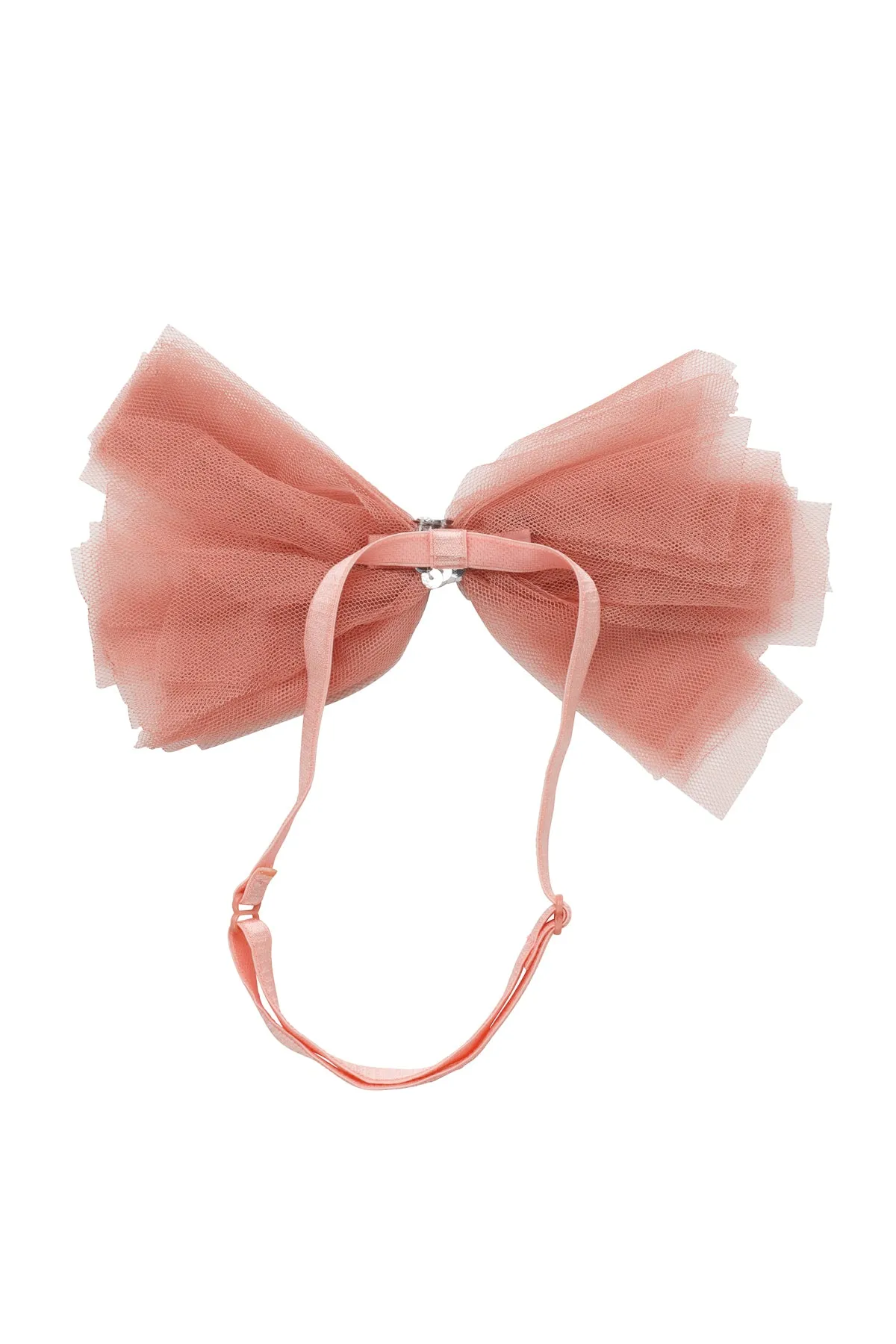 Soft Tulle Strips CLIP   WRAP - Coral