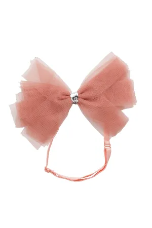 Soft Tulle Strips CLIP   WRAP - Coral