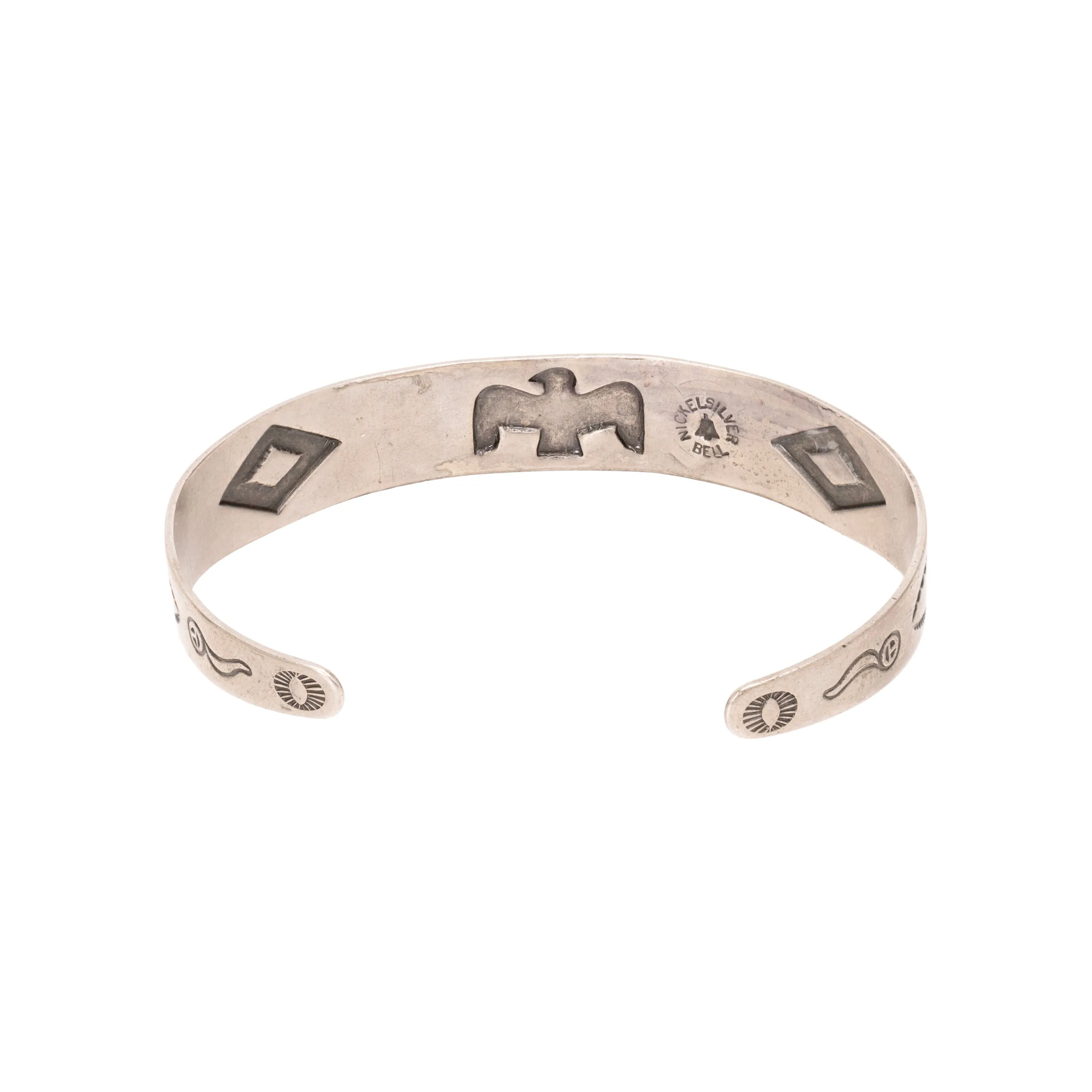 Southwestern Sterling Child's Bracelet