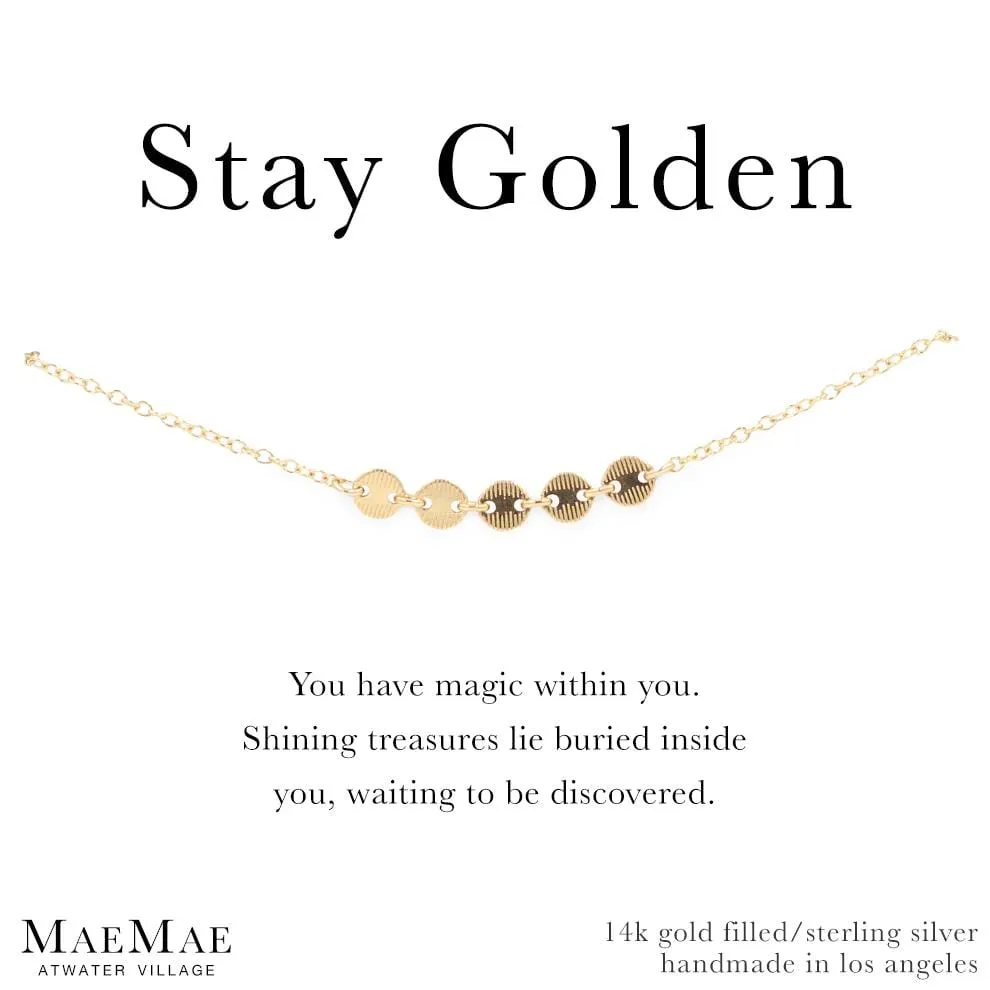 Stay Golden Bracelet