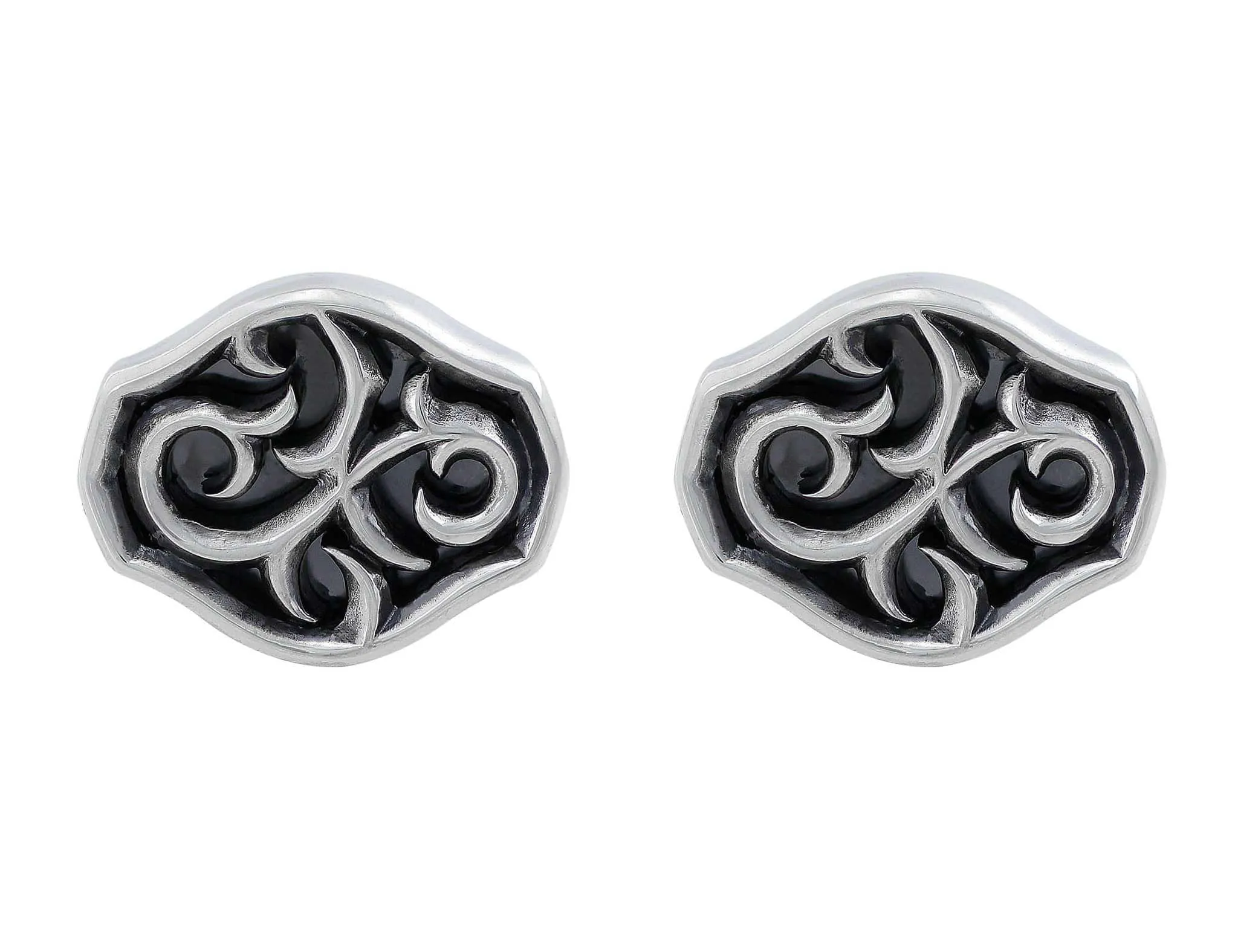 Stephen Webster Carved Thorn Sterling Silver Cufflinks