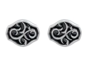 Stephen Webster Carved Thorn Sterling Silver Cufflinks