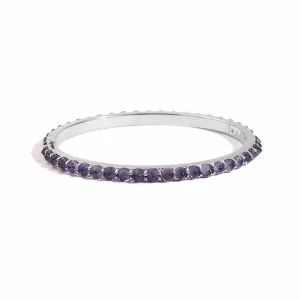 Sterling Silver Iolite Bracelet
