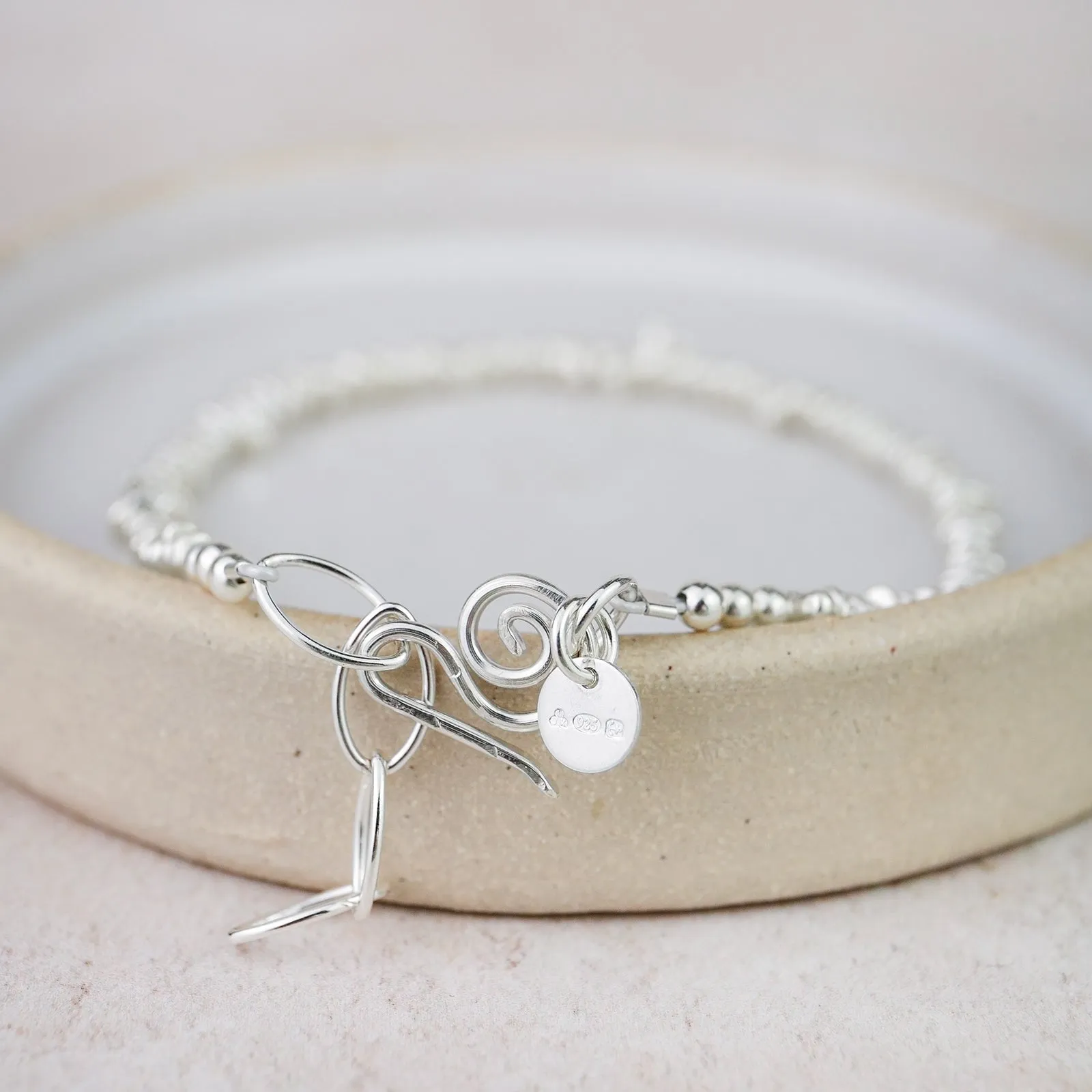 Sterling Silver Small Nugget Bracelet