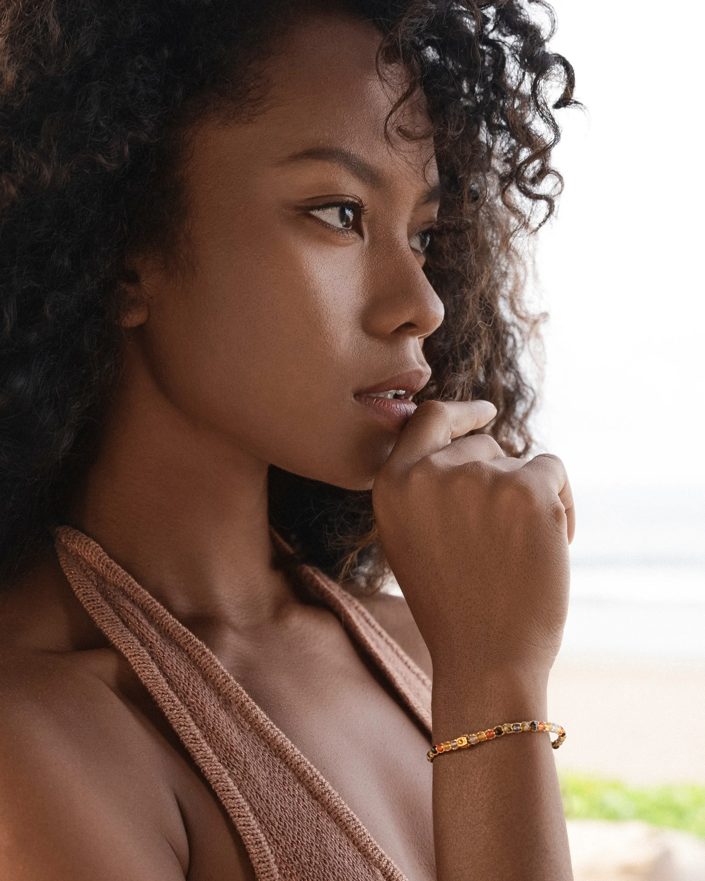 Sun Golden Eclipse Bracelet | Gold