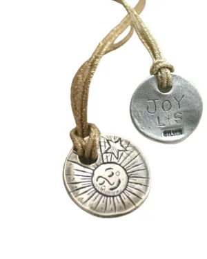 SUN pendant in recycled silver