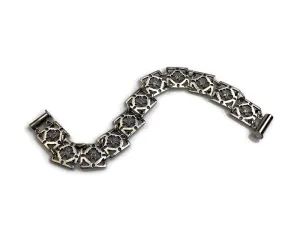 Sunburst Silver Bracelet