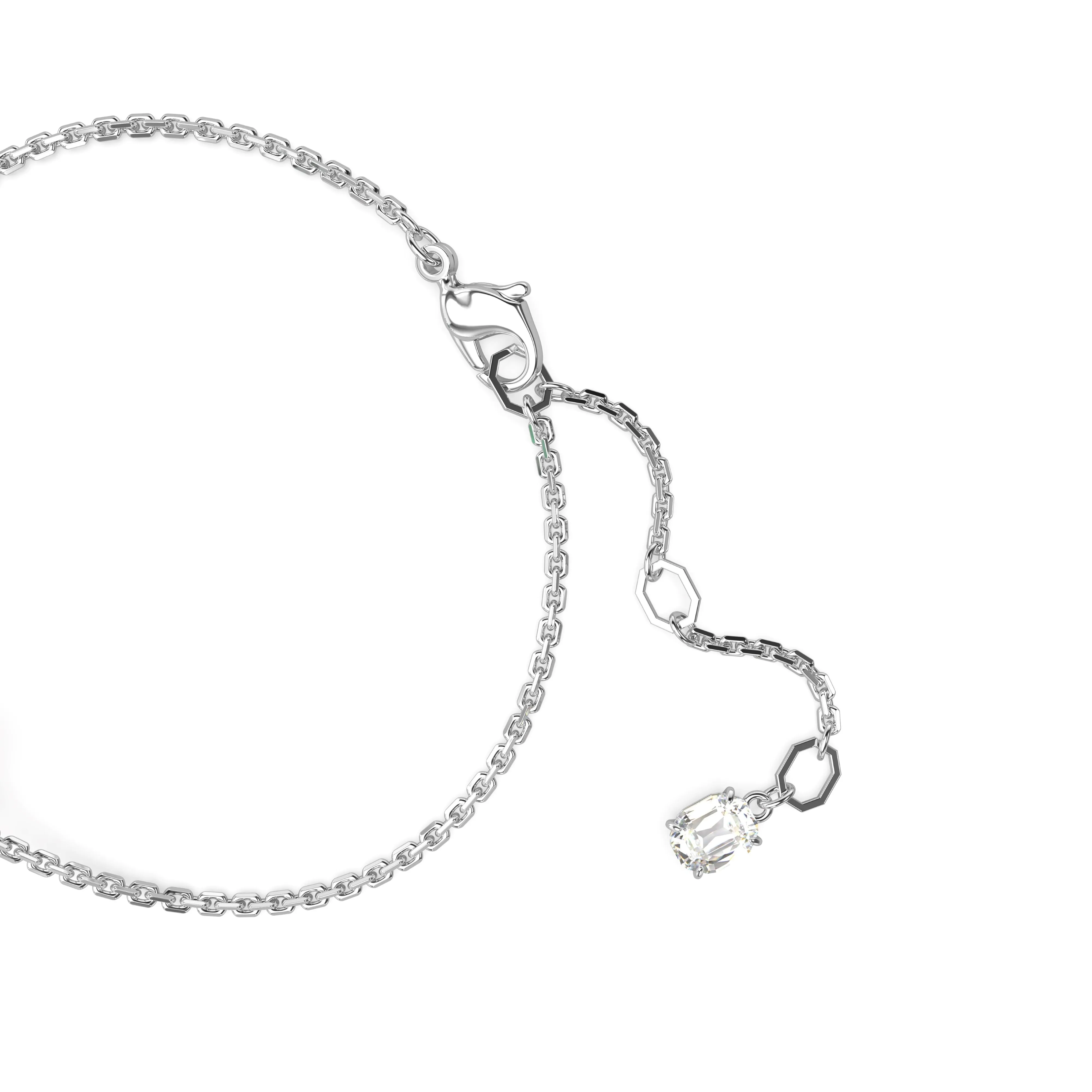Swarovski Mesmera Rhodium Green Bracelet