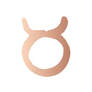 Taurus in Rose Gold