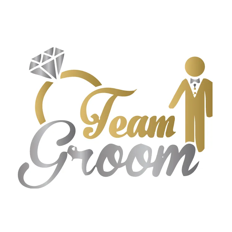 Team Groom - Gold/Silver