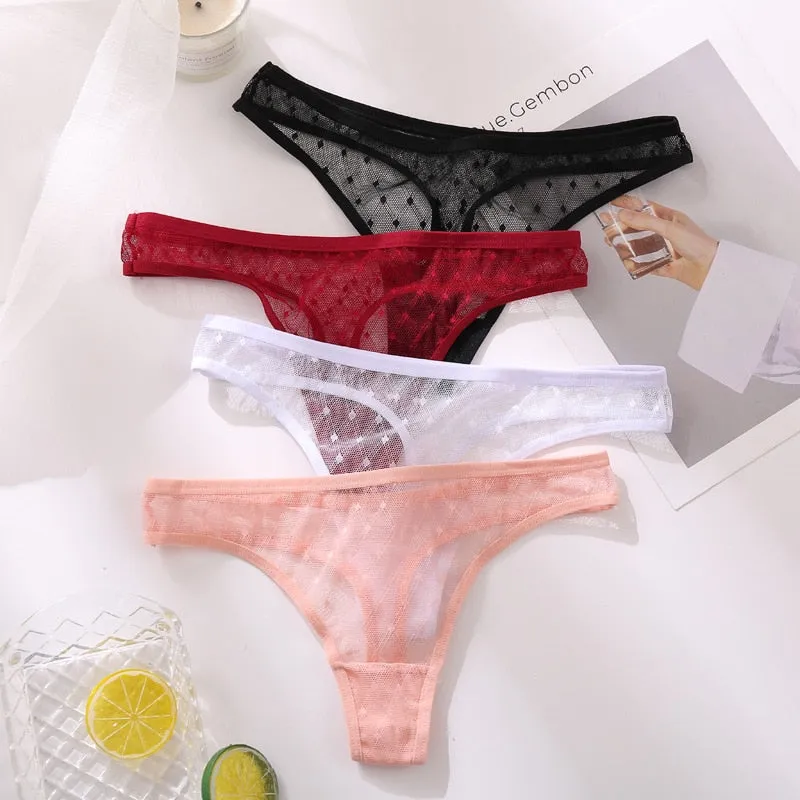 Transparent G-string Panties