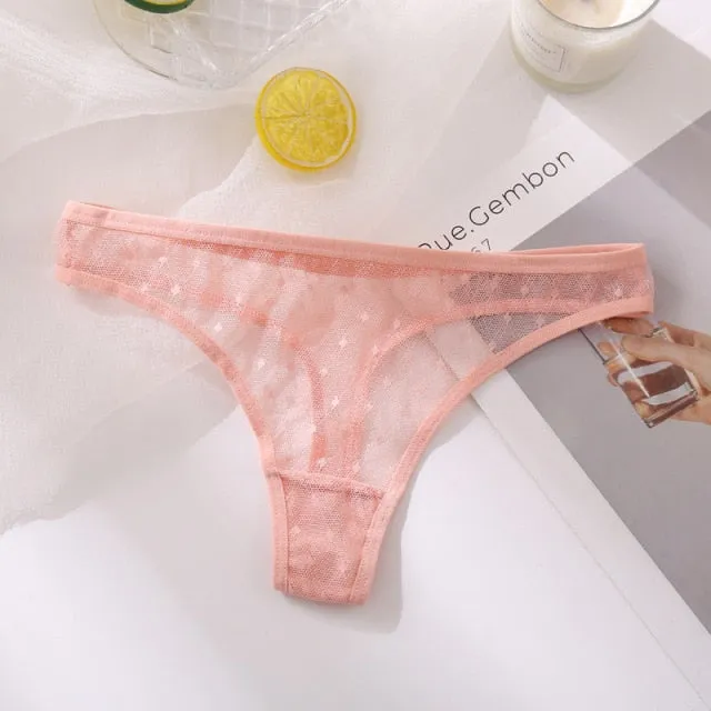 Transparent G-string Panties