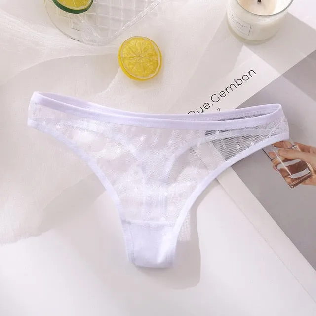 Transparent G-string Panties