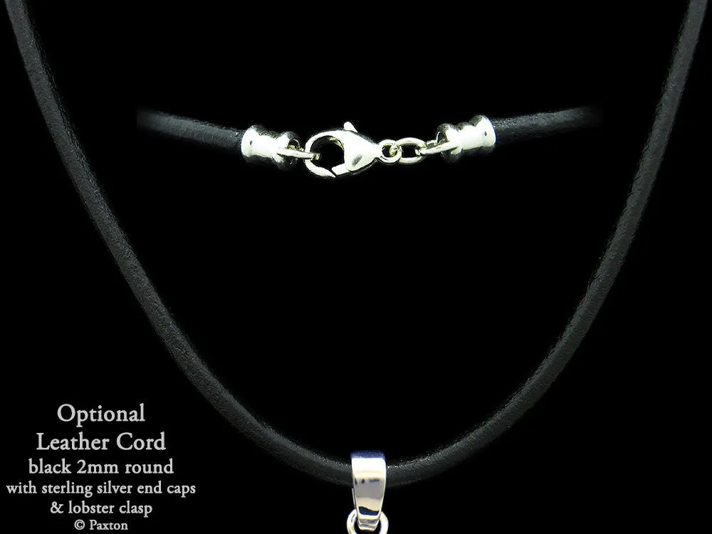 Tree Frog #1 Charm Necklace Sterling Silver