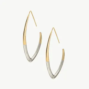 Tulla Outline Threader Earrings