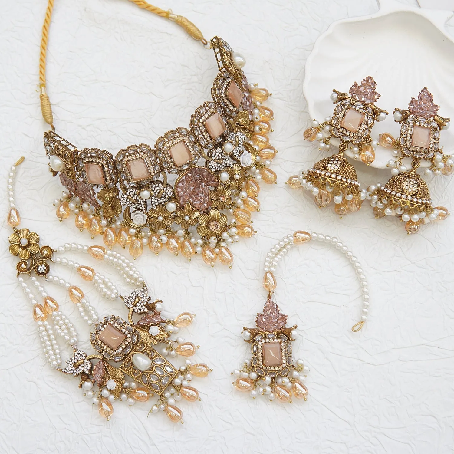 Turkish Gold Plated Bridal Set