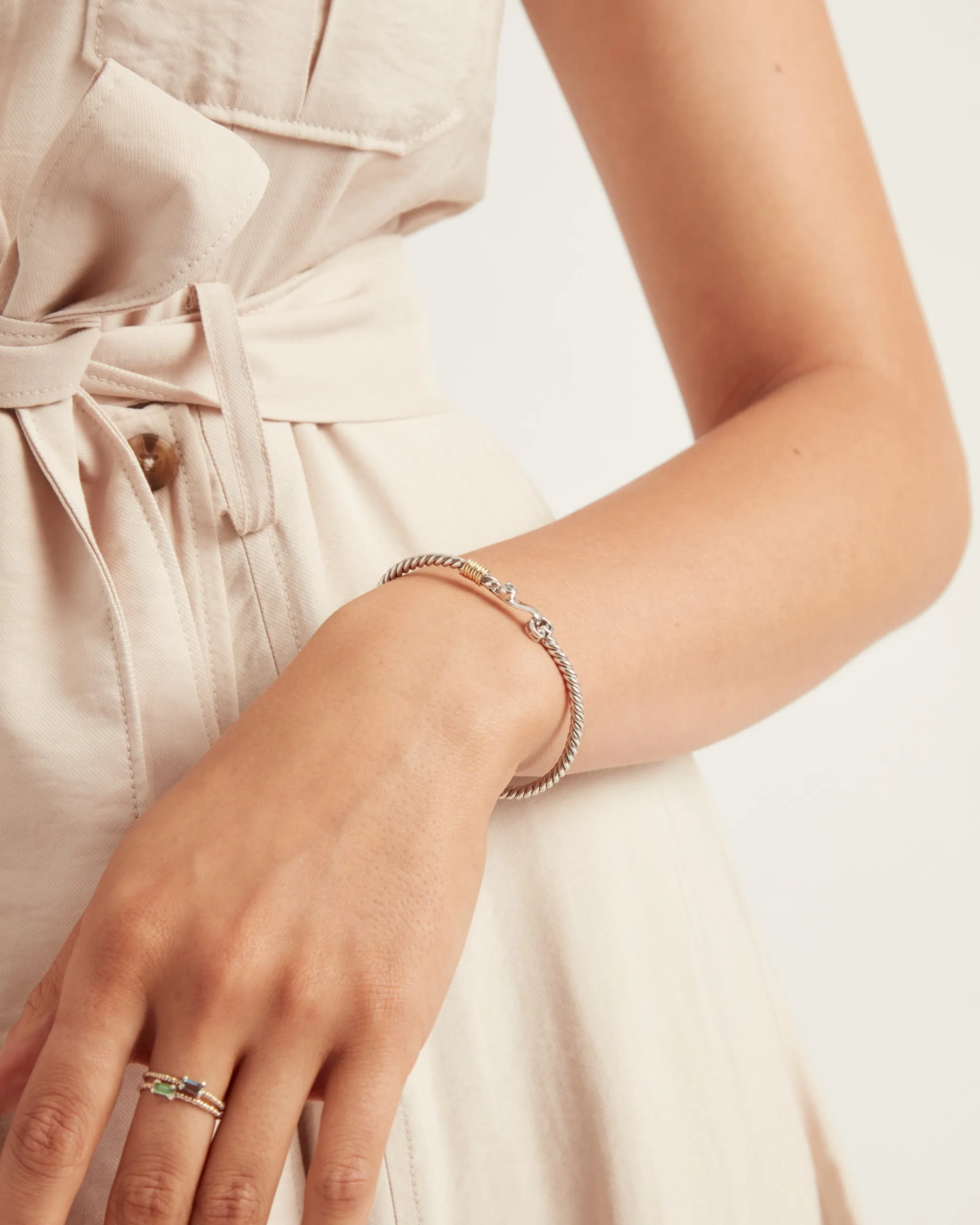 Twisted Hook Bracelet & Lucky Loop Necklace Bundle
